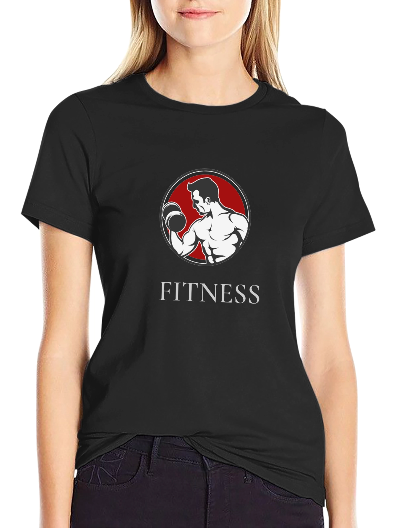 Fitness Gym T-Shirt Black