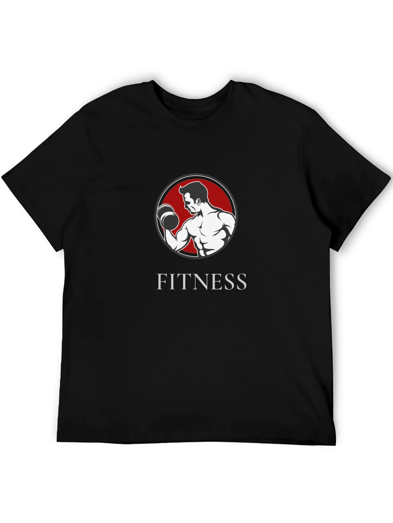 Fitness Gym T-Shirt Black