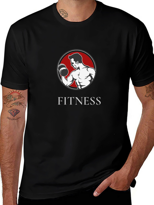 Fitness Gym T-Shirt Black