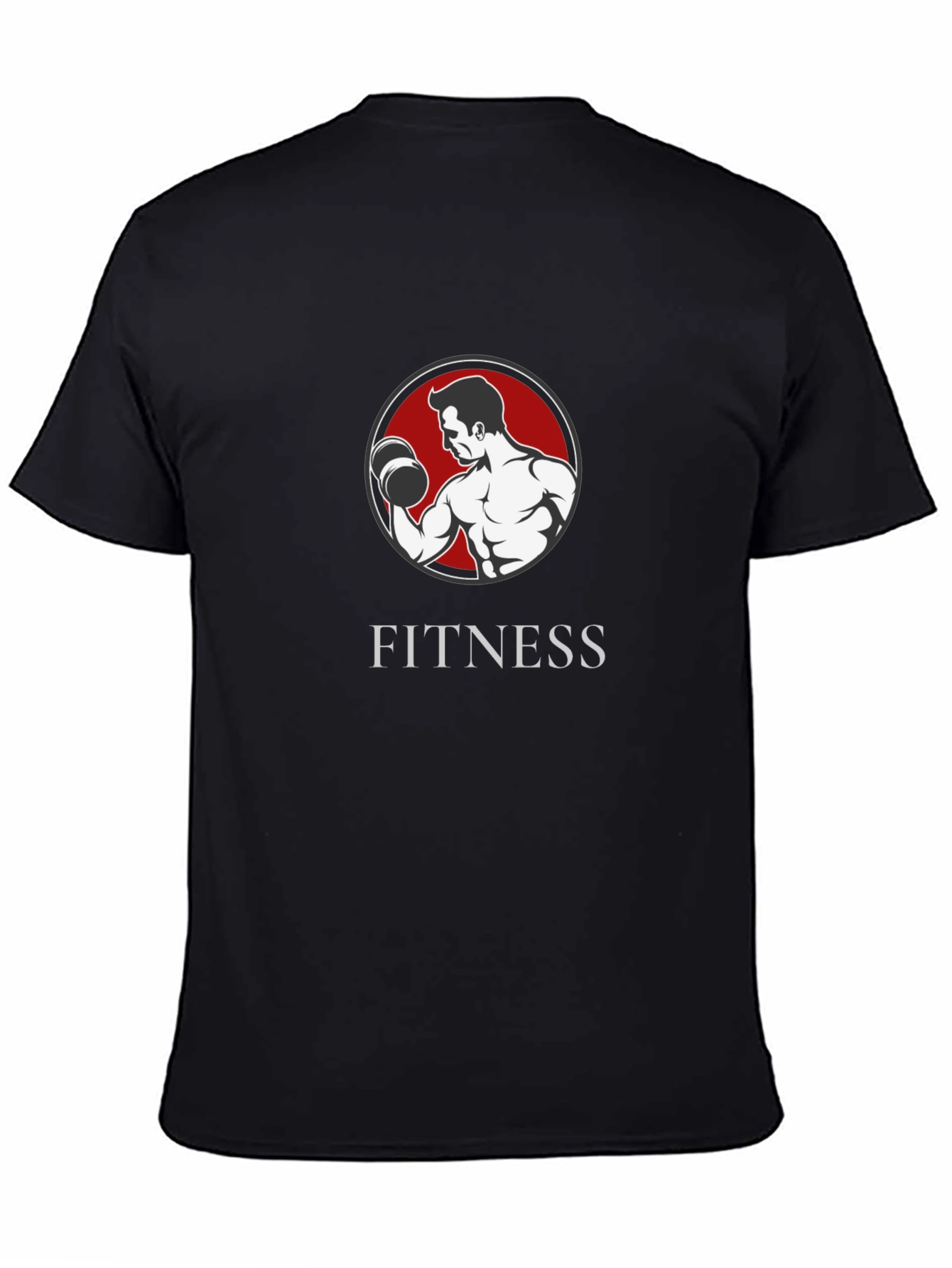 Fitness Gym T-Shirt Black