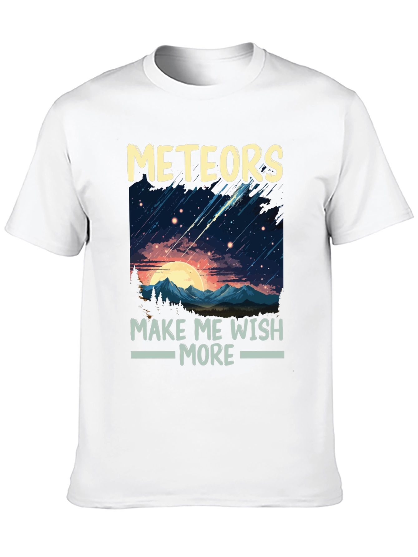 Meteors Make Me Wish More T-Shirt