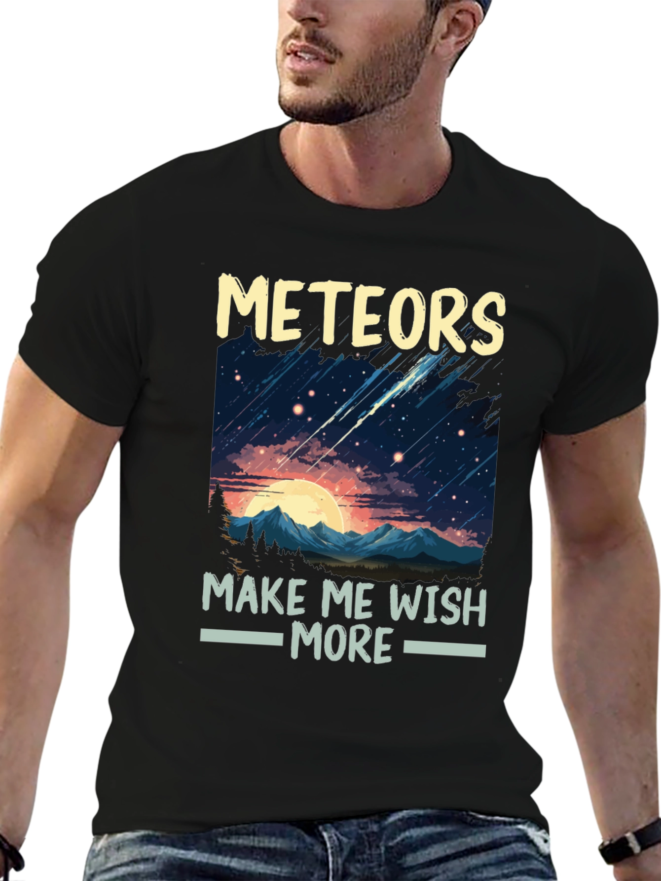 Meteors Make Me Wish More T-Shirt