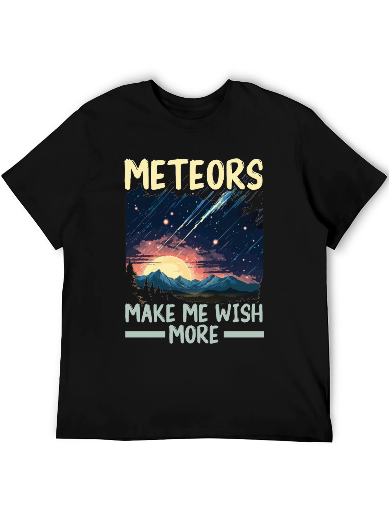 Meteors Make Me Wish More T-Shirt