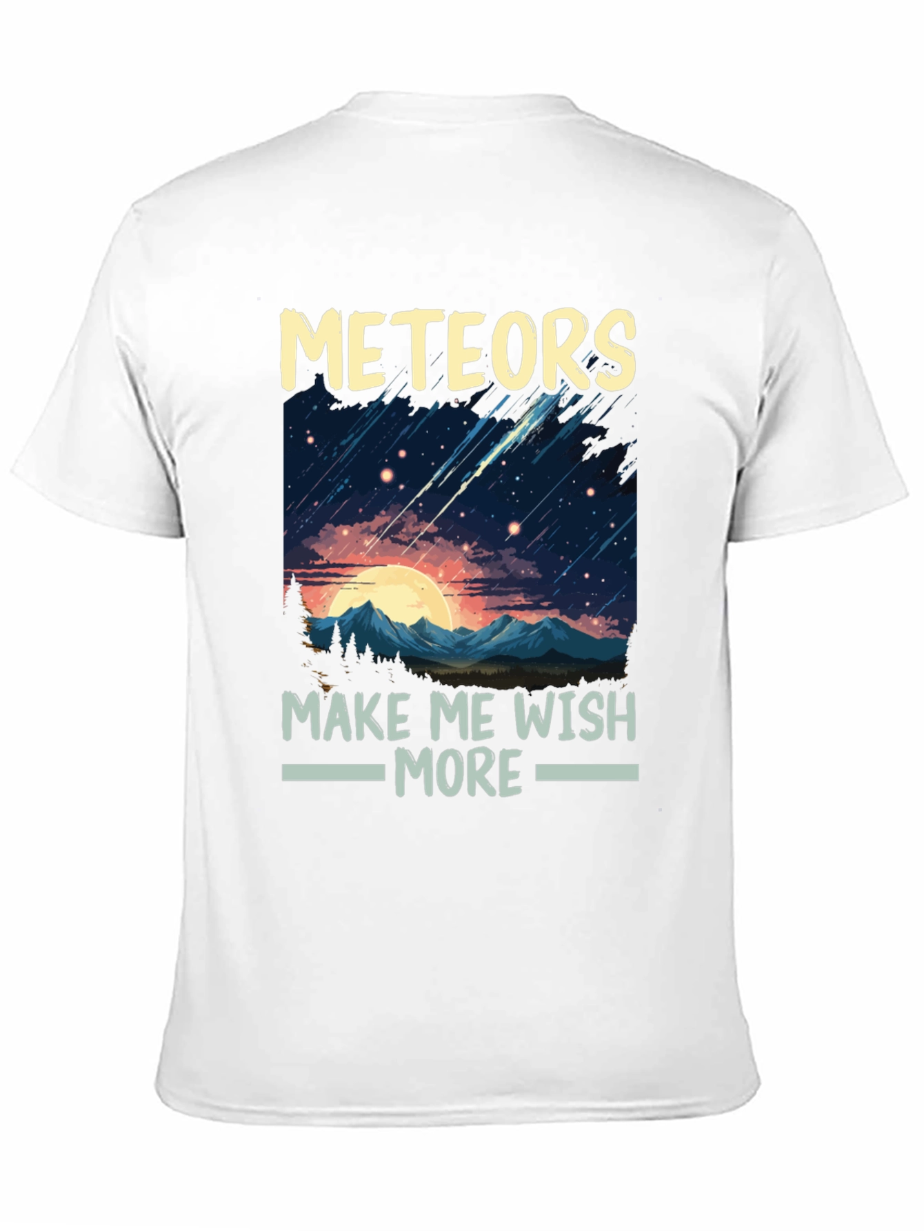 Meteors Make Me Wish More T-Shirt