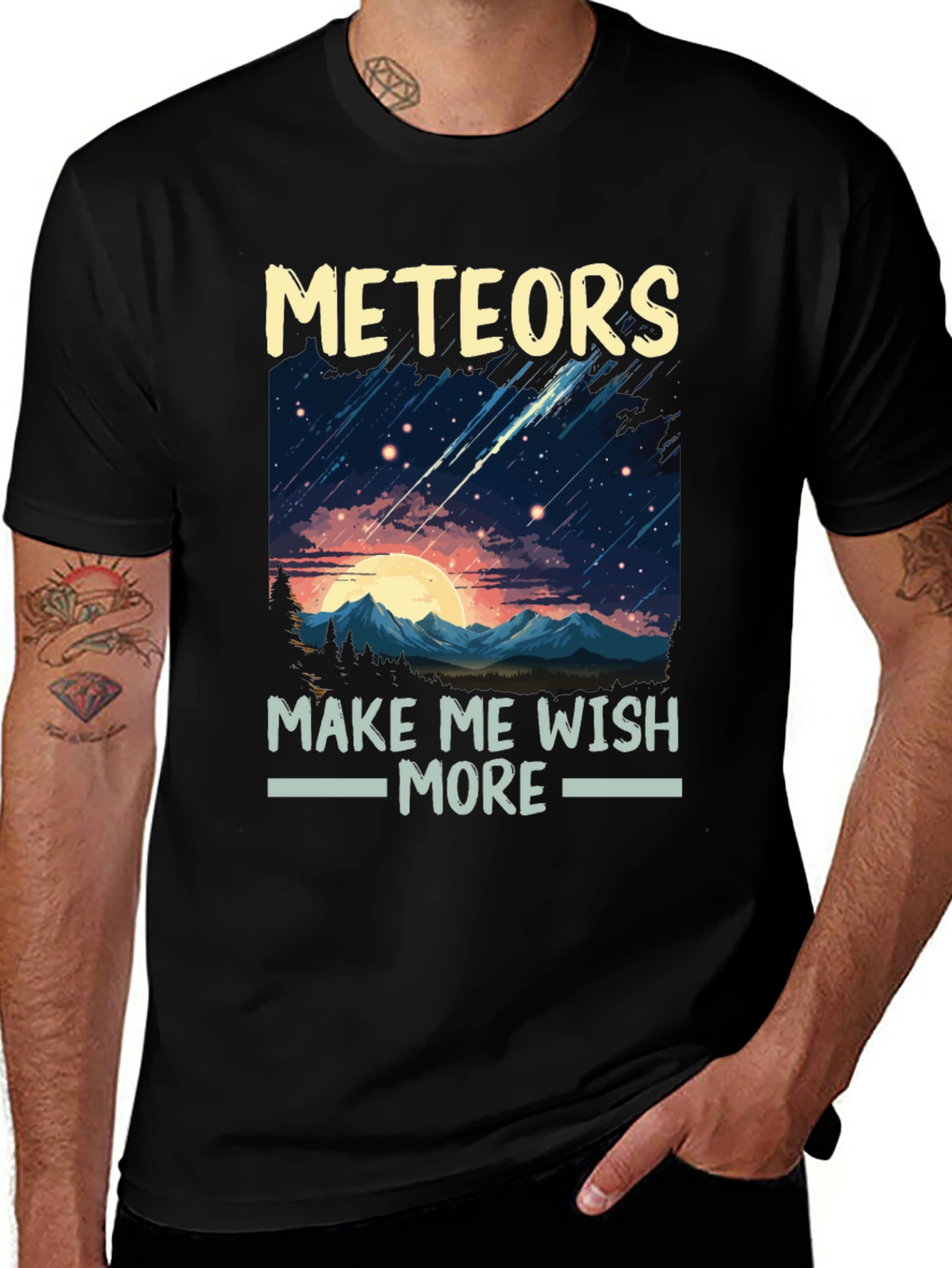 Meteors Make Me Wish More T-Shirt
