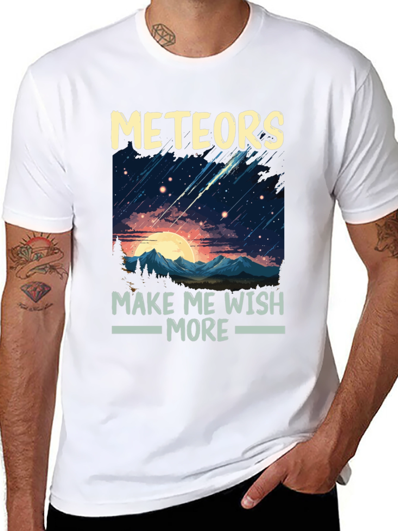Meteors Make Me Wish More T-Shirt