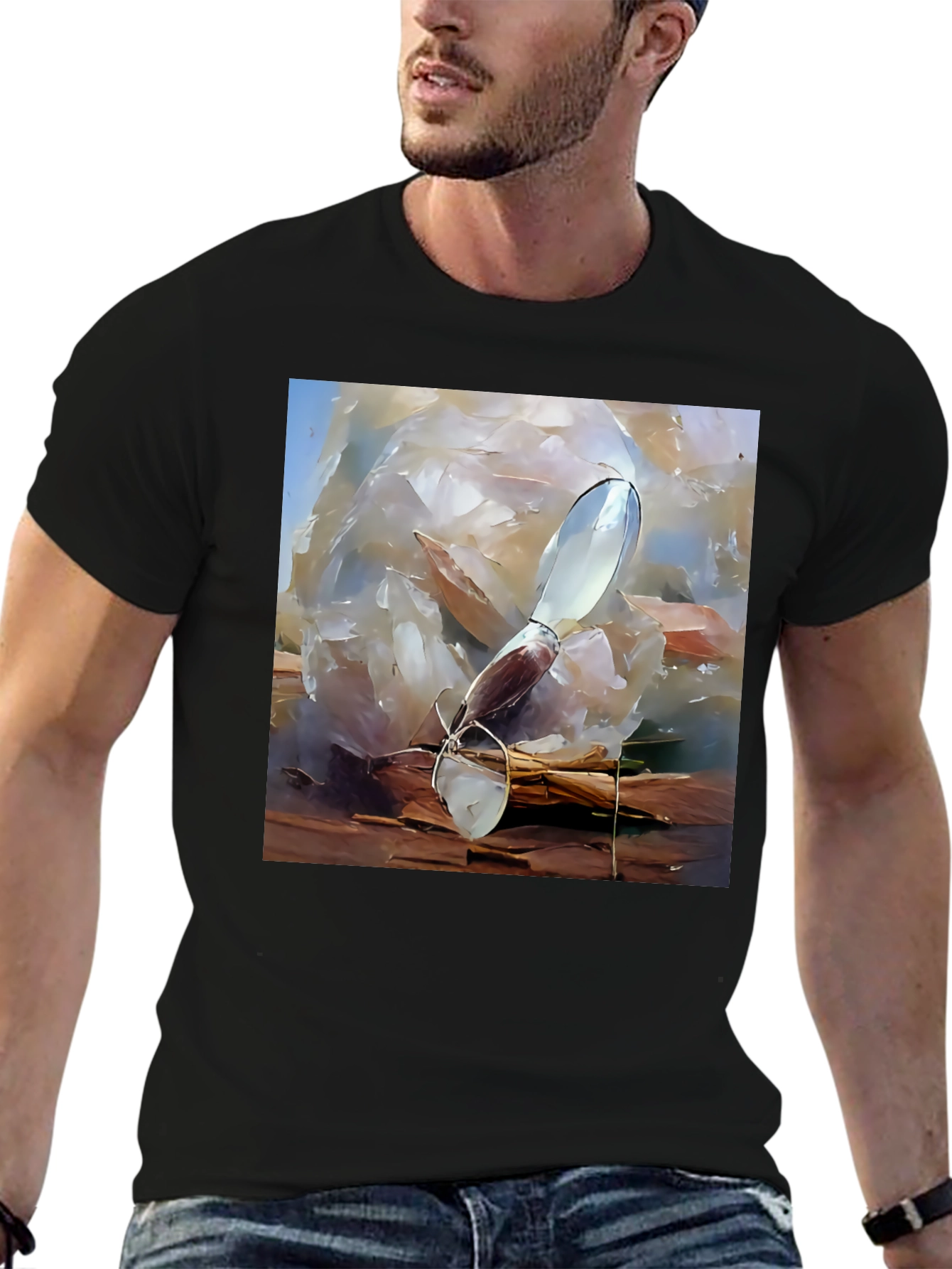Abstract Spoon T-Shirt