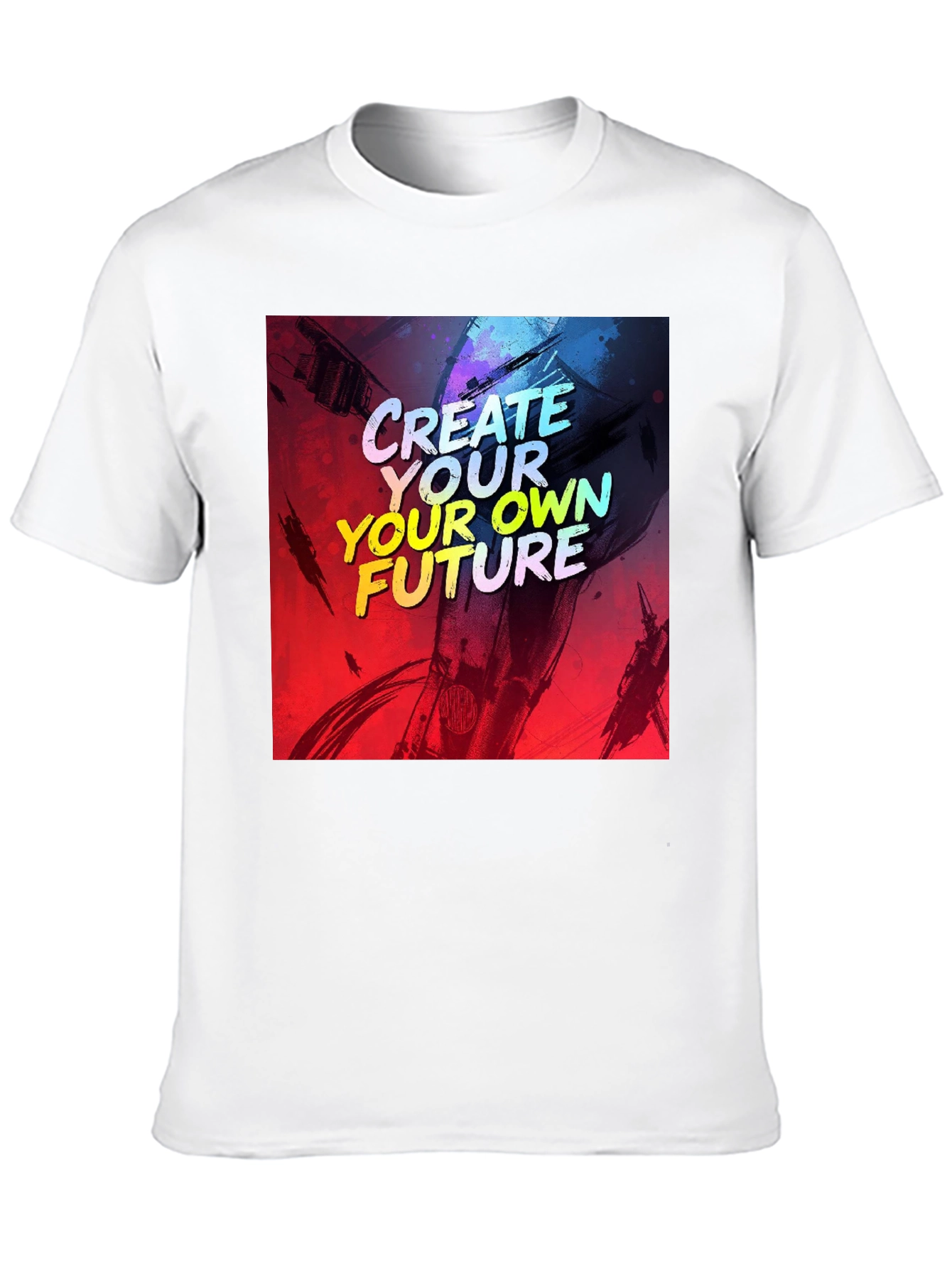 Create Your Own Future Graphic Tee - Black