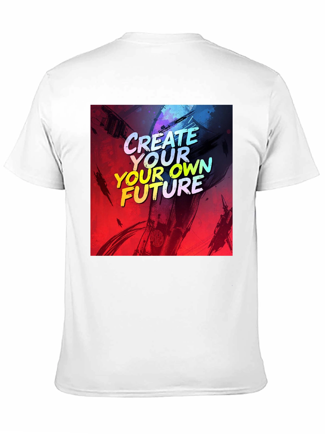 Create Your Own Future Graphic Tee - Black