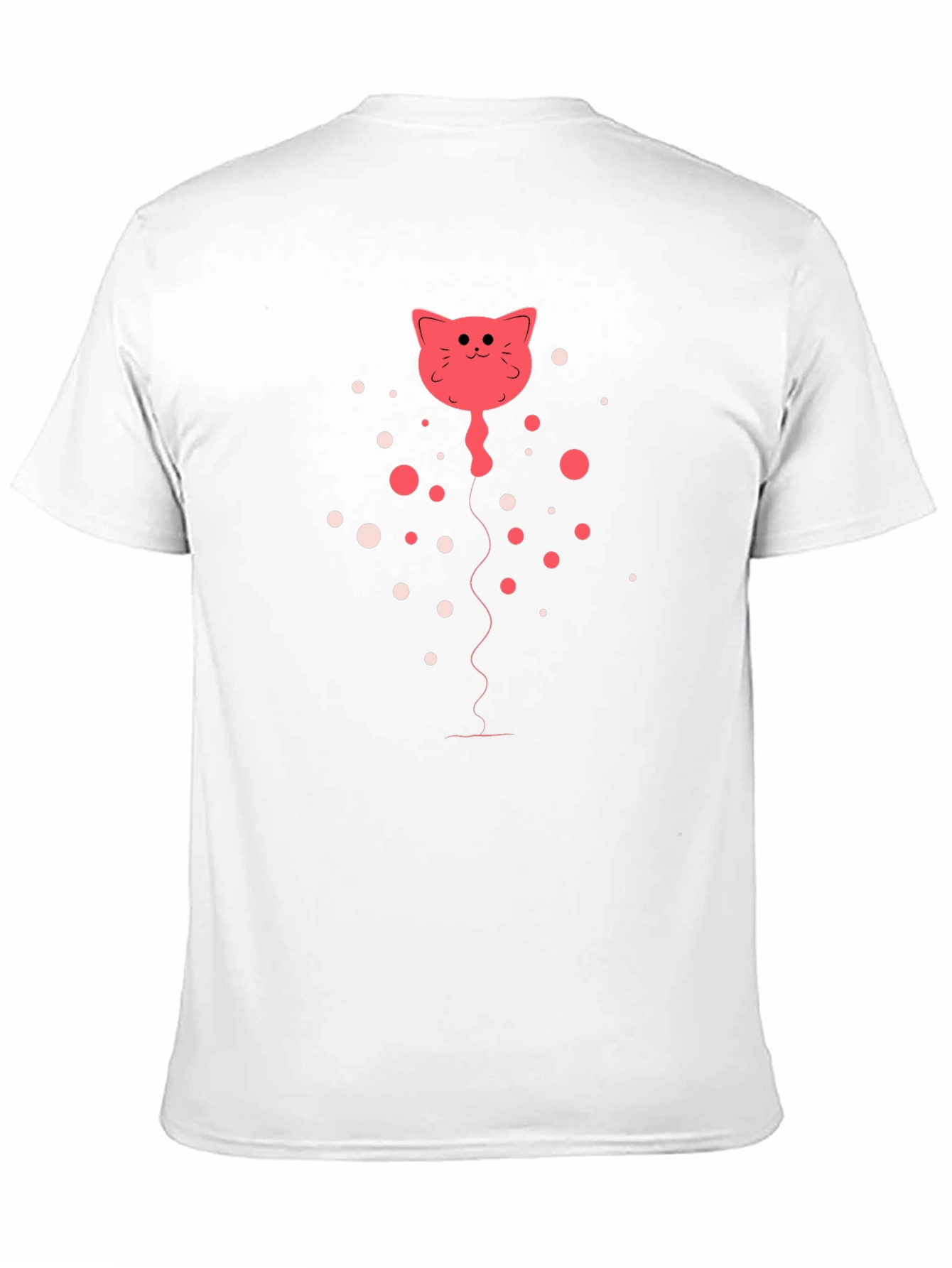 Cat Balloon Graphic Tee - Fun & Unique!