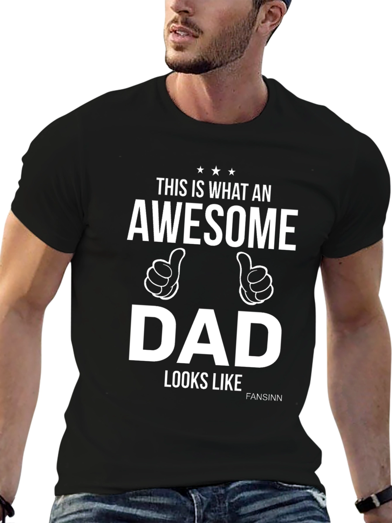 Awesome Dad Graphic T-Shirt