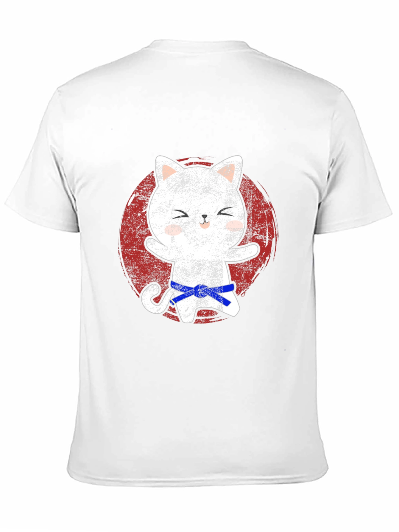Karate Cat T-Shirt - Funny Martial Arts Kitten Tee
