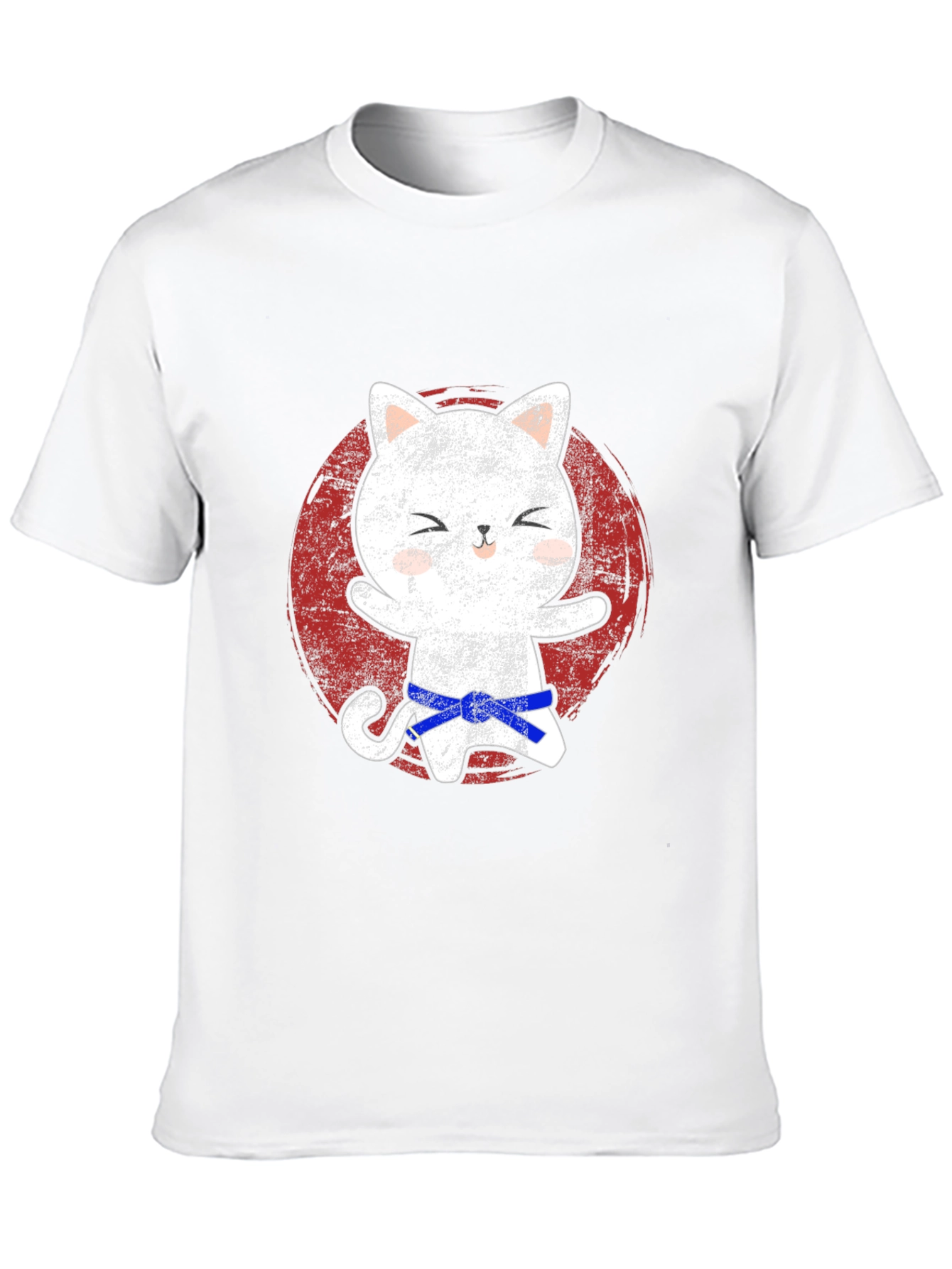 Karate Cat T-Shirt - Funny Martial Arts Kitten Tee