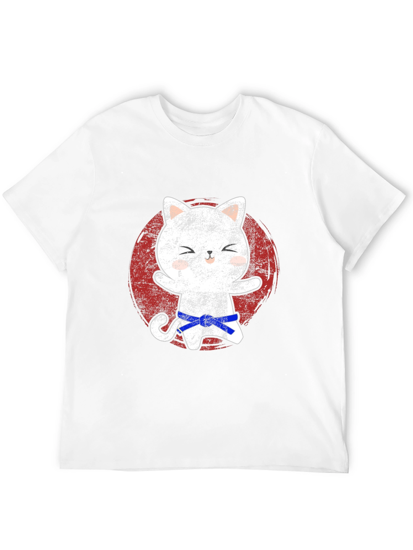 Karate Cat T-Shirt - Funny Martial Arts Kitten Tee