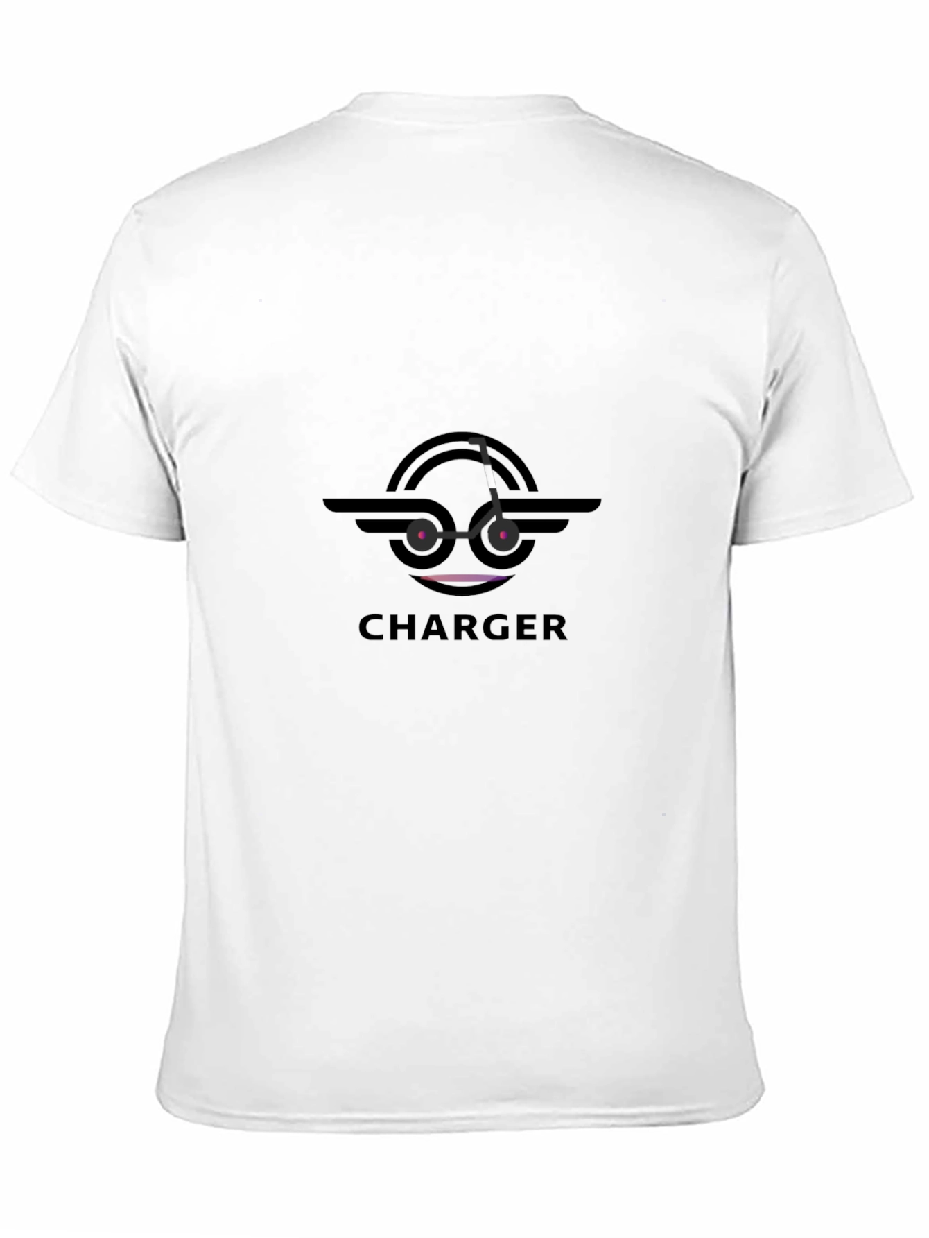 Charger Logo Black T-Shirt