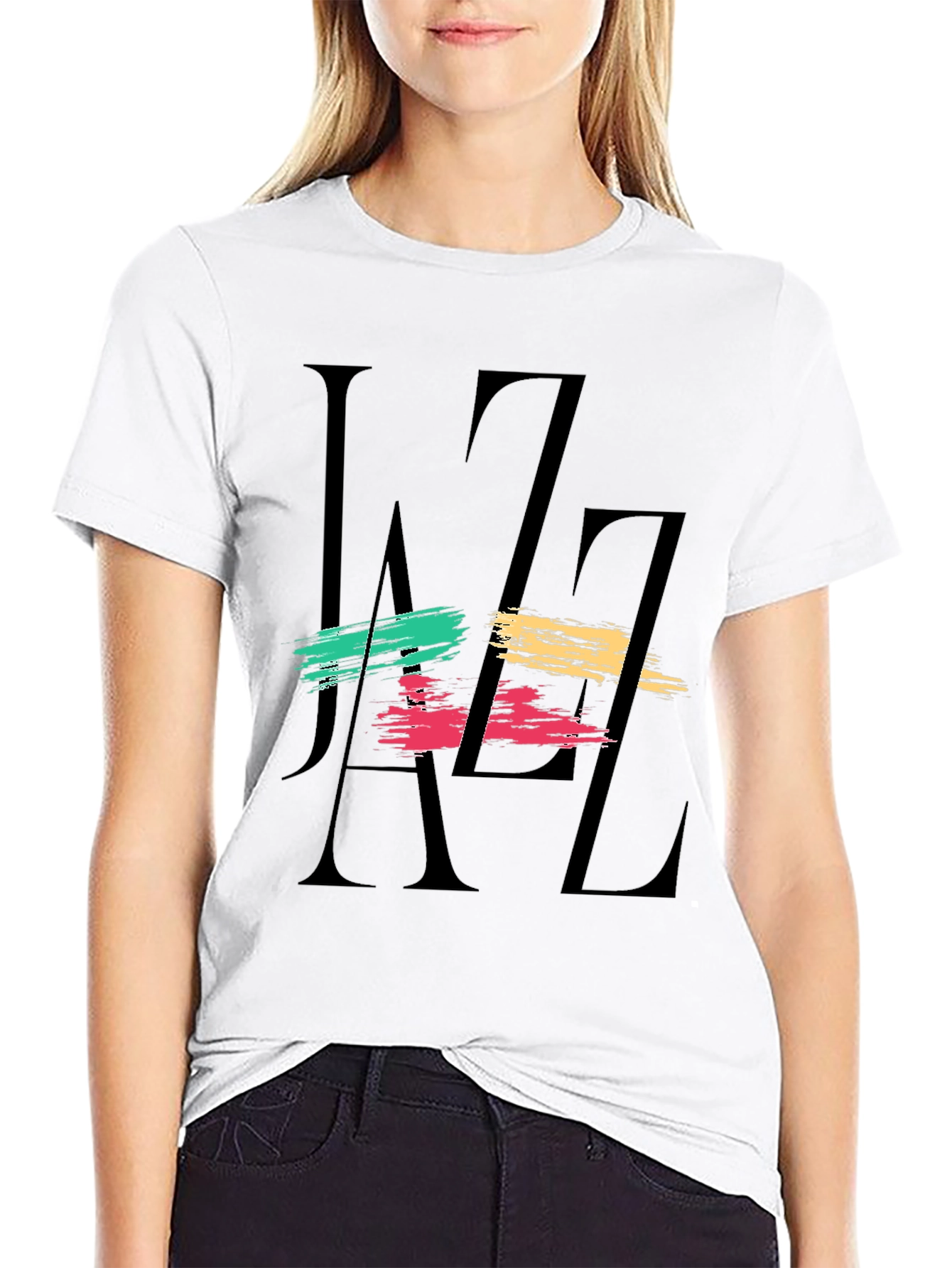 Jazz Graphic Black T-Shirt