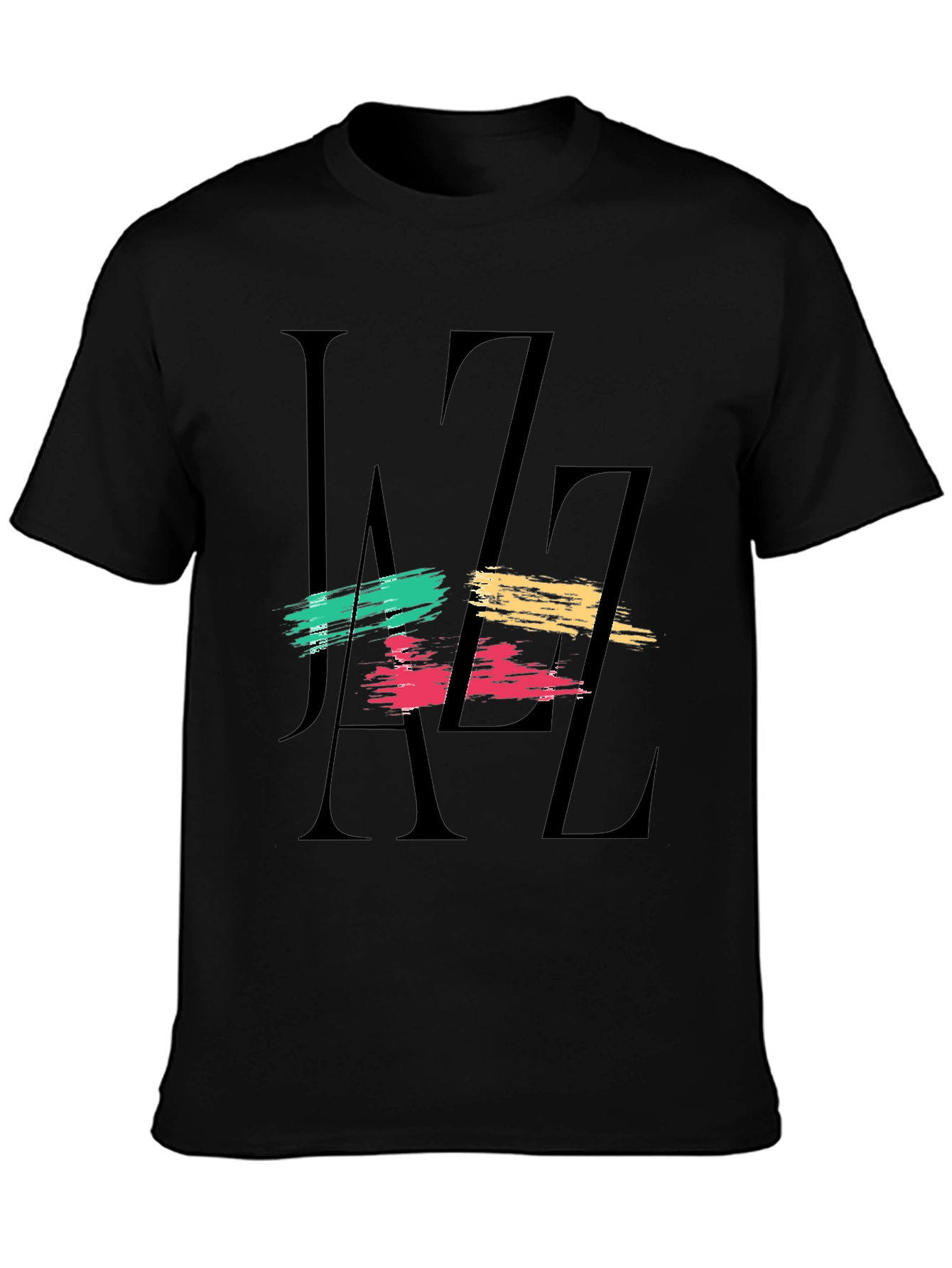 Jazz Graphic Black T-Shirt