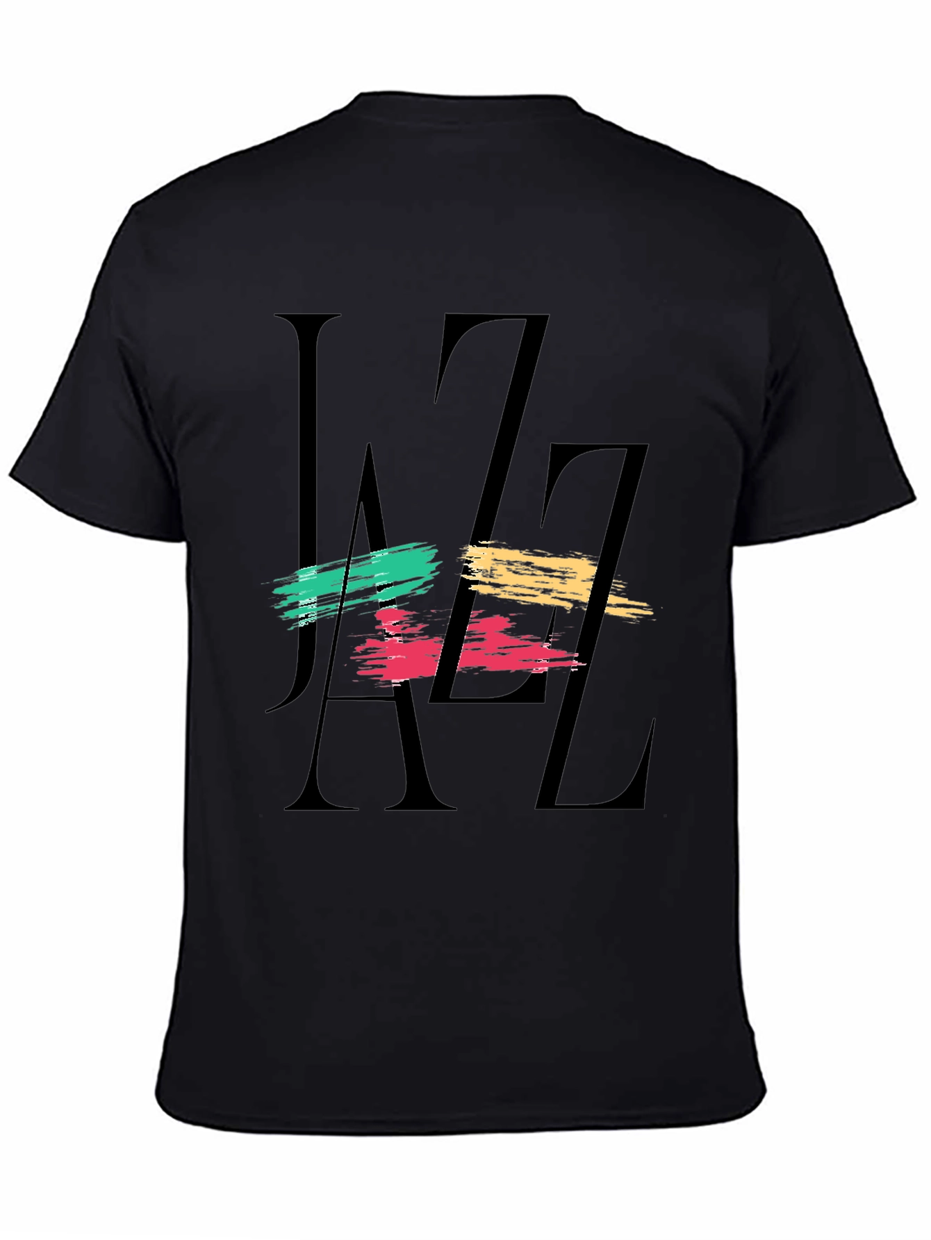 Jazz Graphic Black T-Shirt