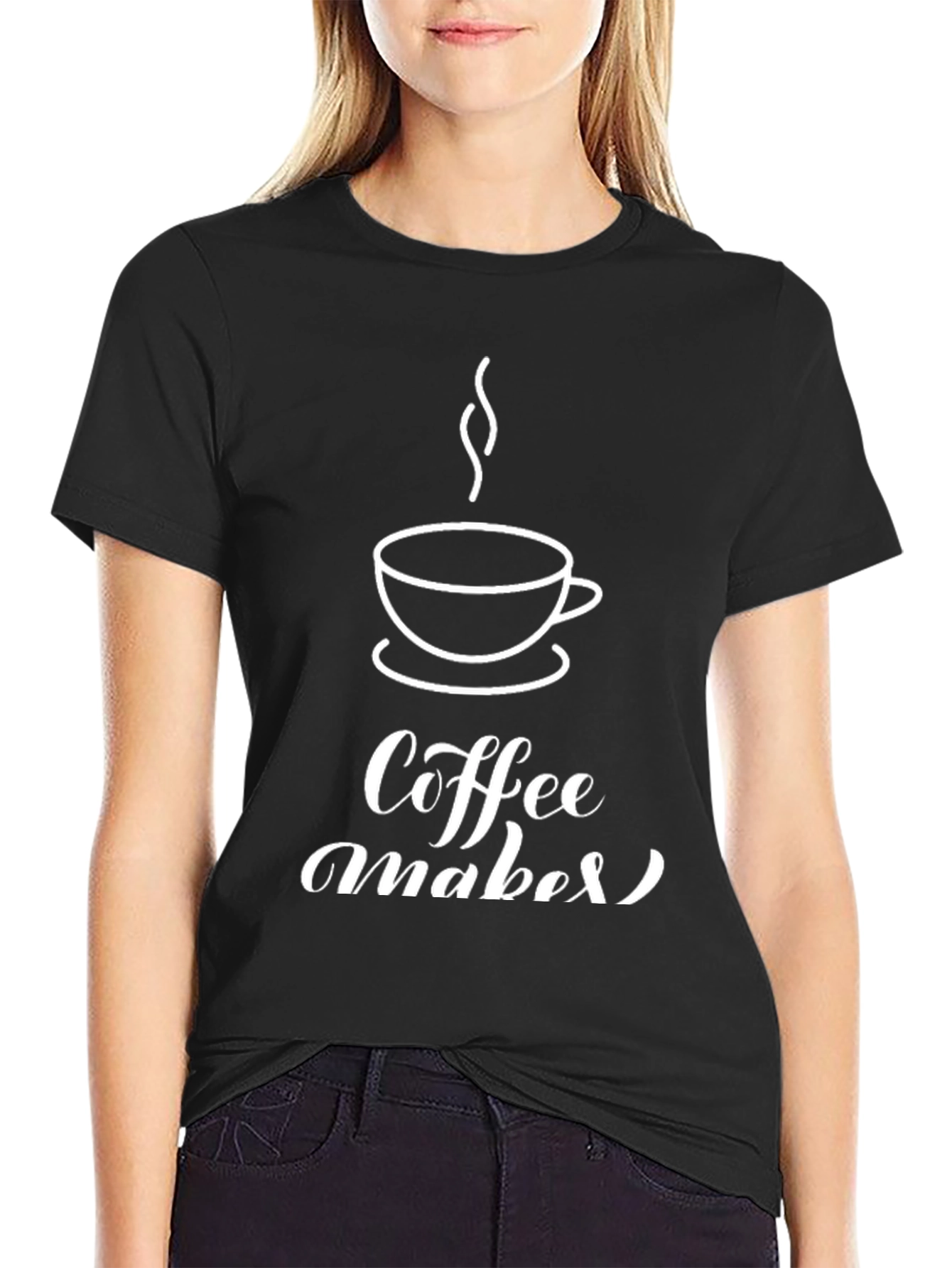 Coffee Makes It Happen Graphic T-Shirt