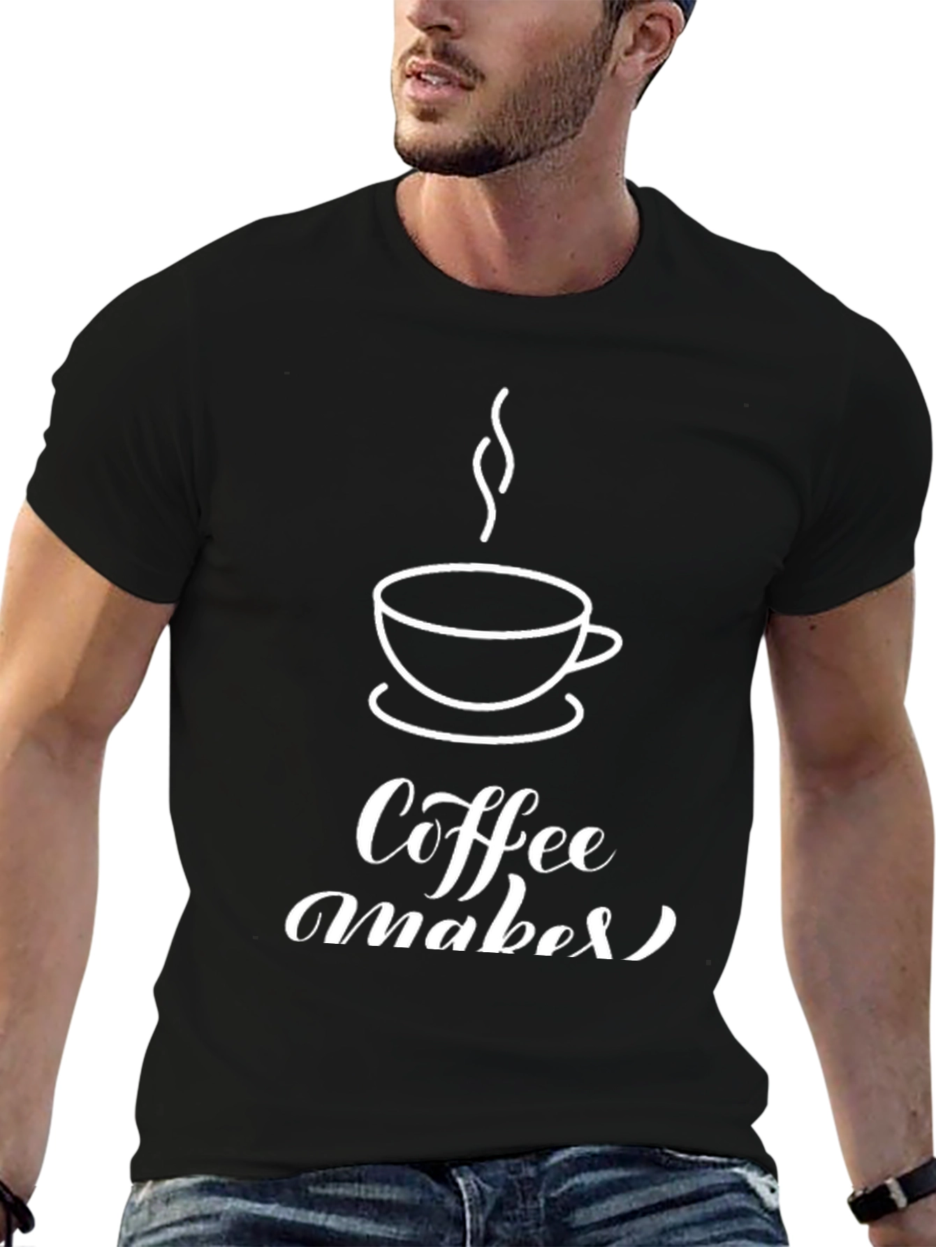 Coffee Makes It Happen Graphic T-Shirt