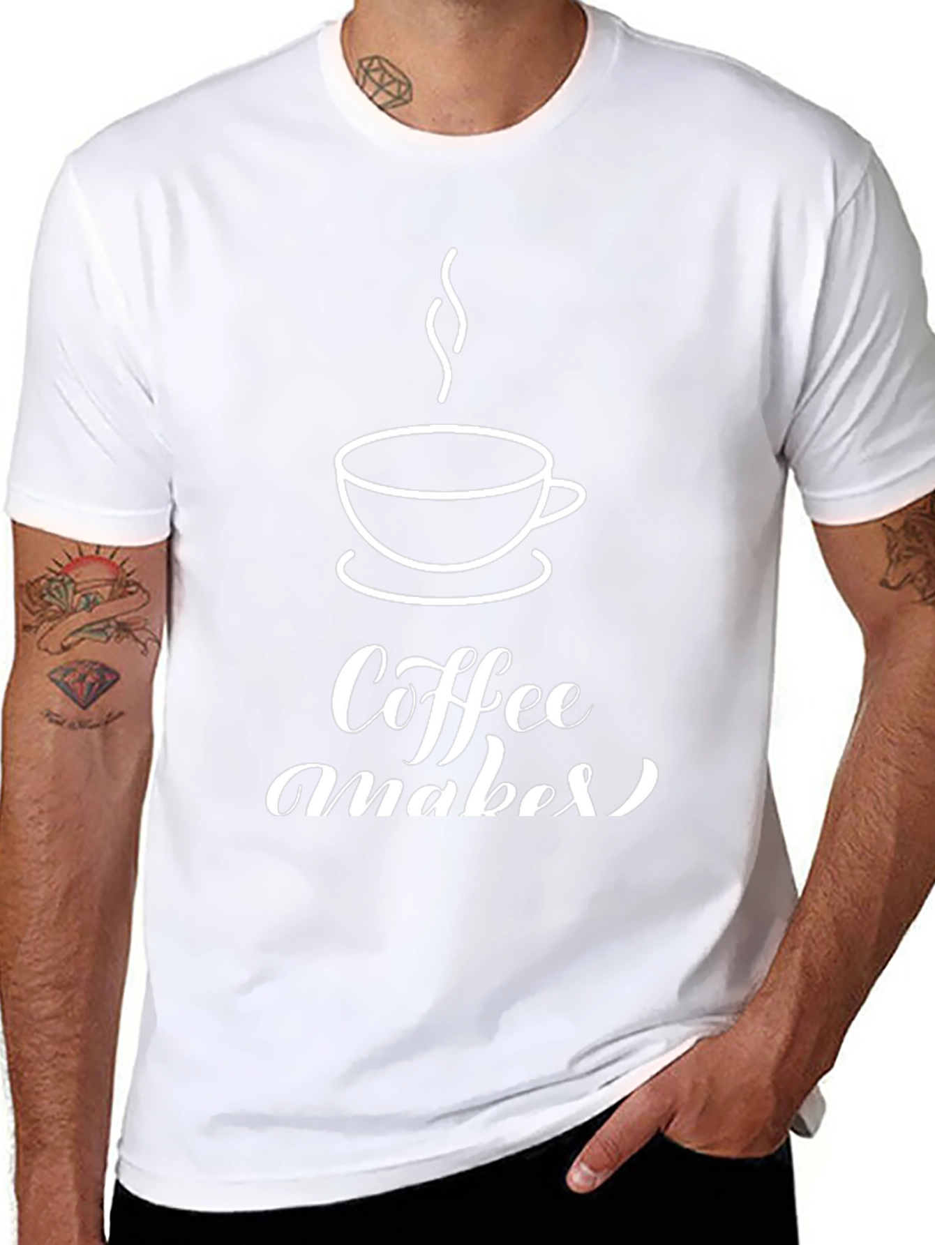 Coffee Makes It Happen Graphic T-Shirt
