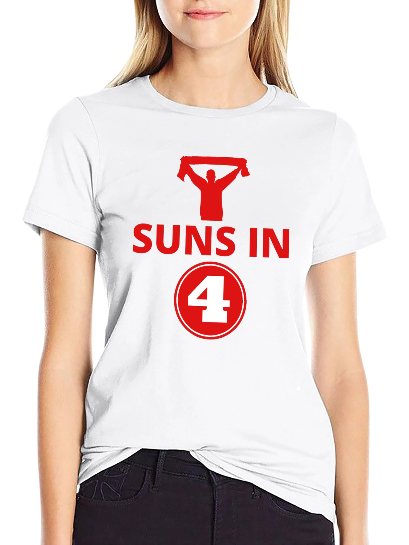 Suns in 4 Graphic T-Shirt - Black