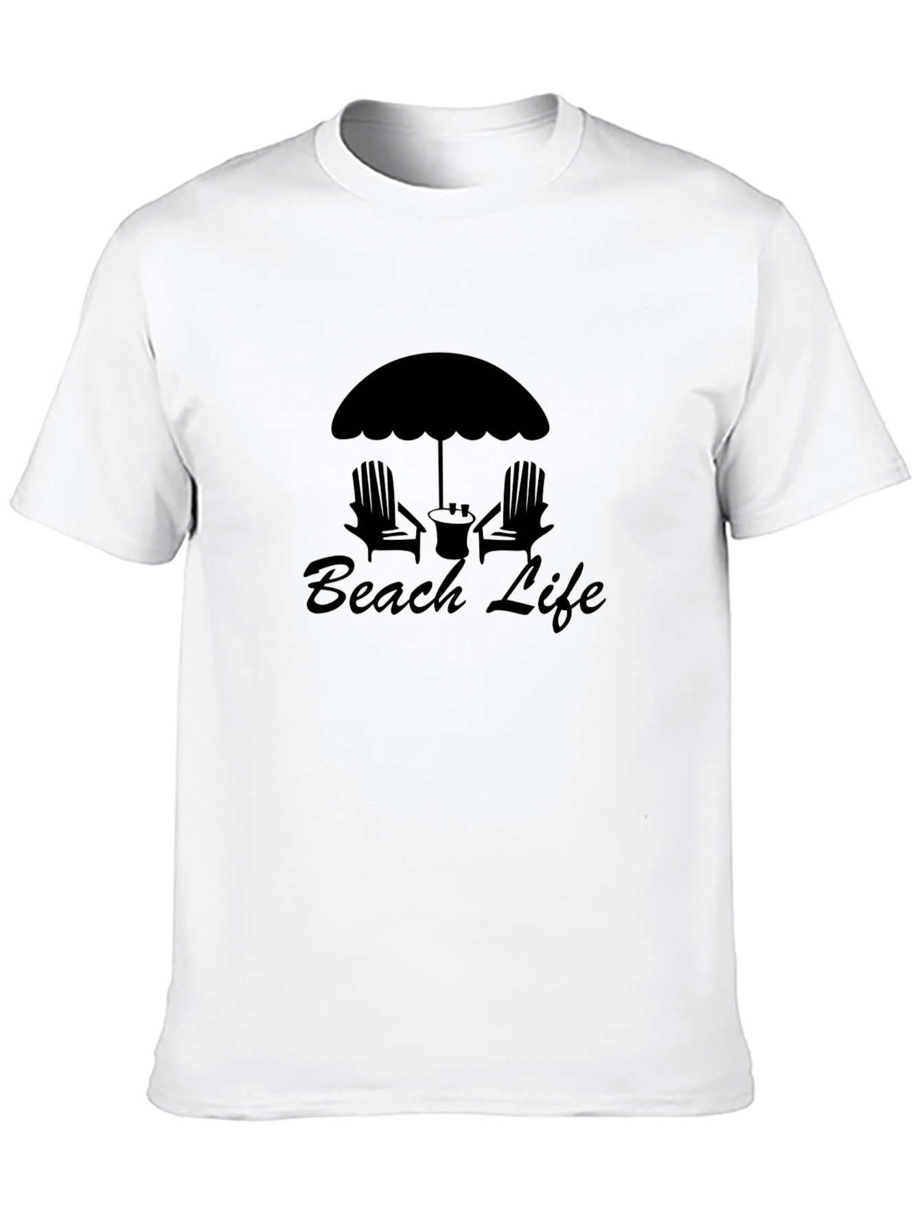 Black Beach Life Graphic Tee