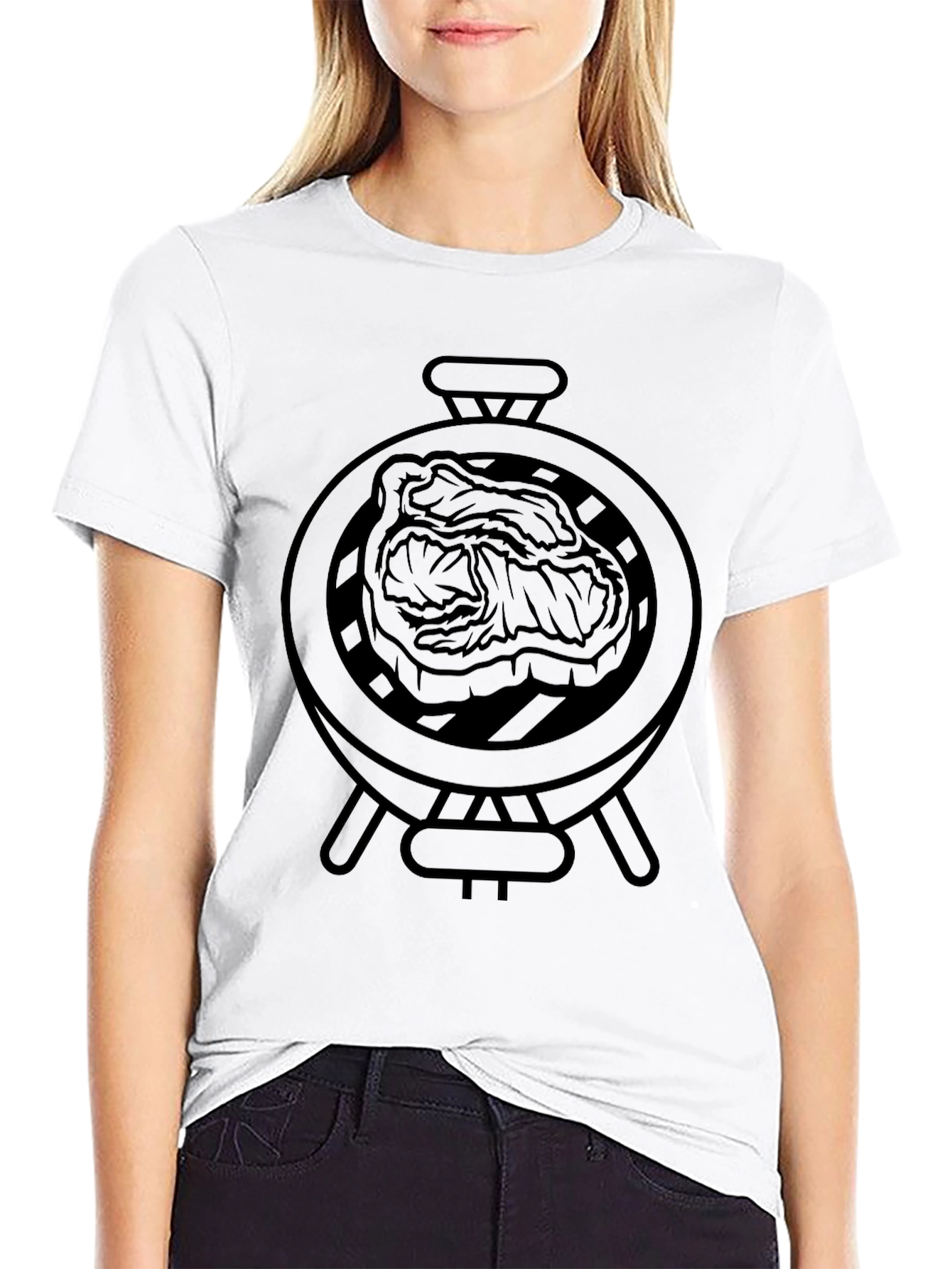 Grill Master Black T-Shirt - BBQ Time!