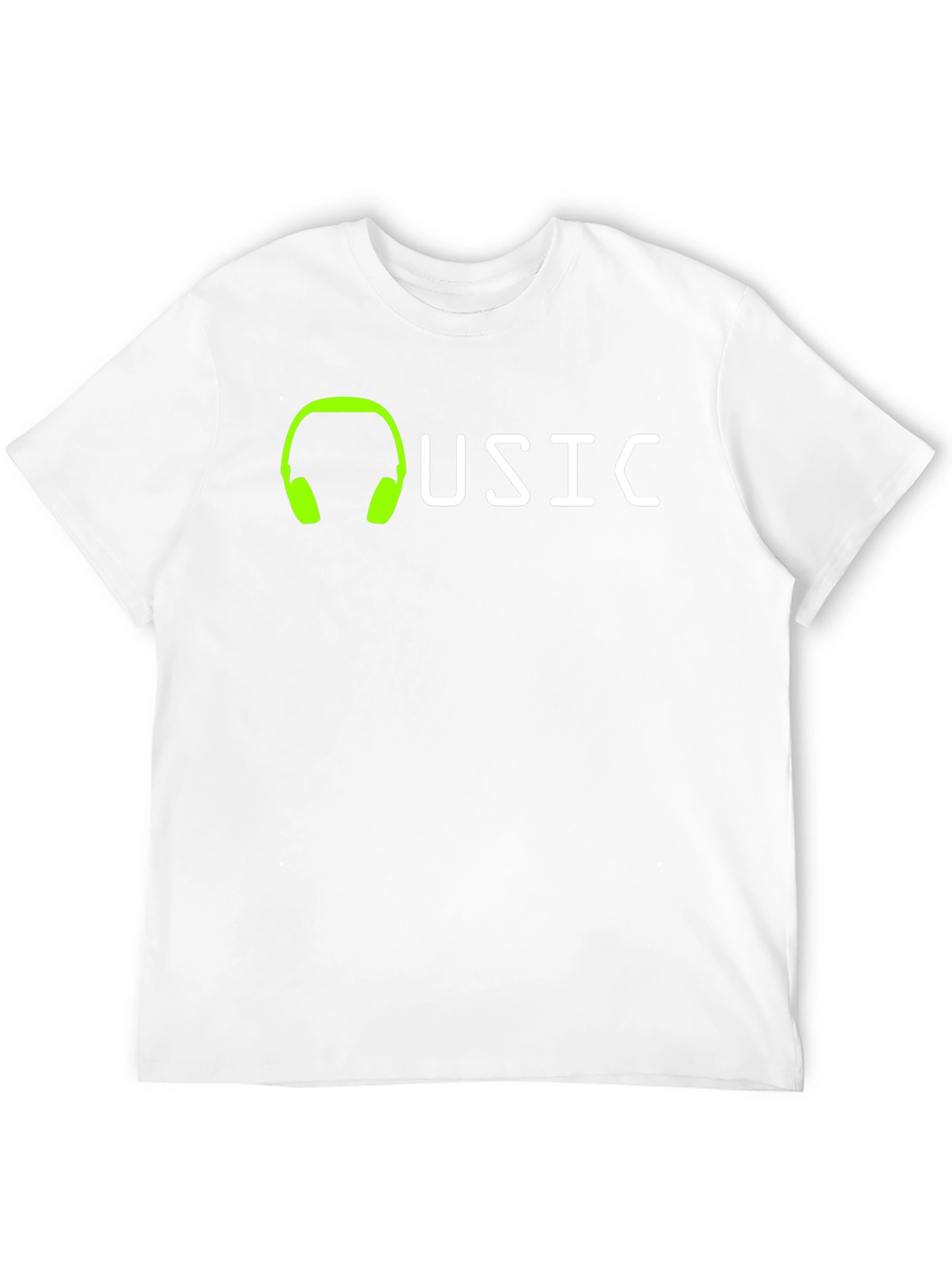 Music Graphic Tee - Black Cotton Comfort