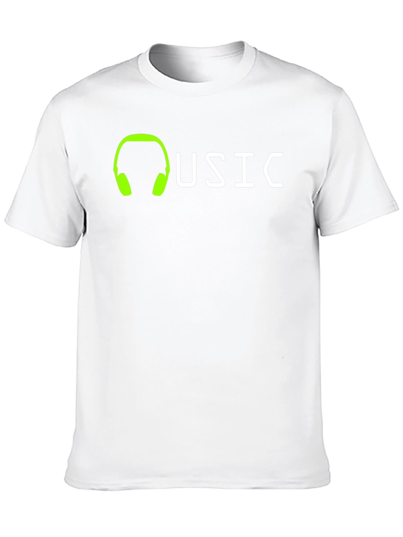 Music Graphic Tee - Black Cotton Comfort
