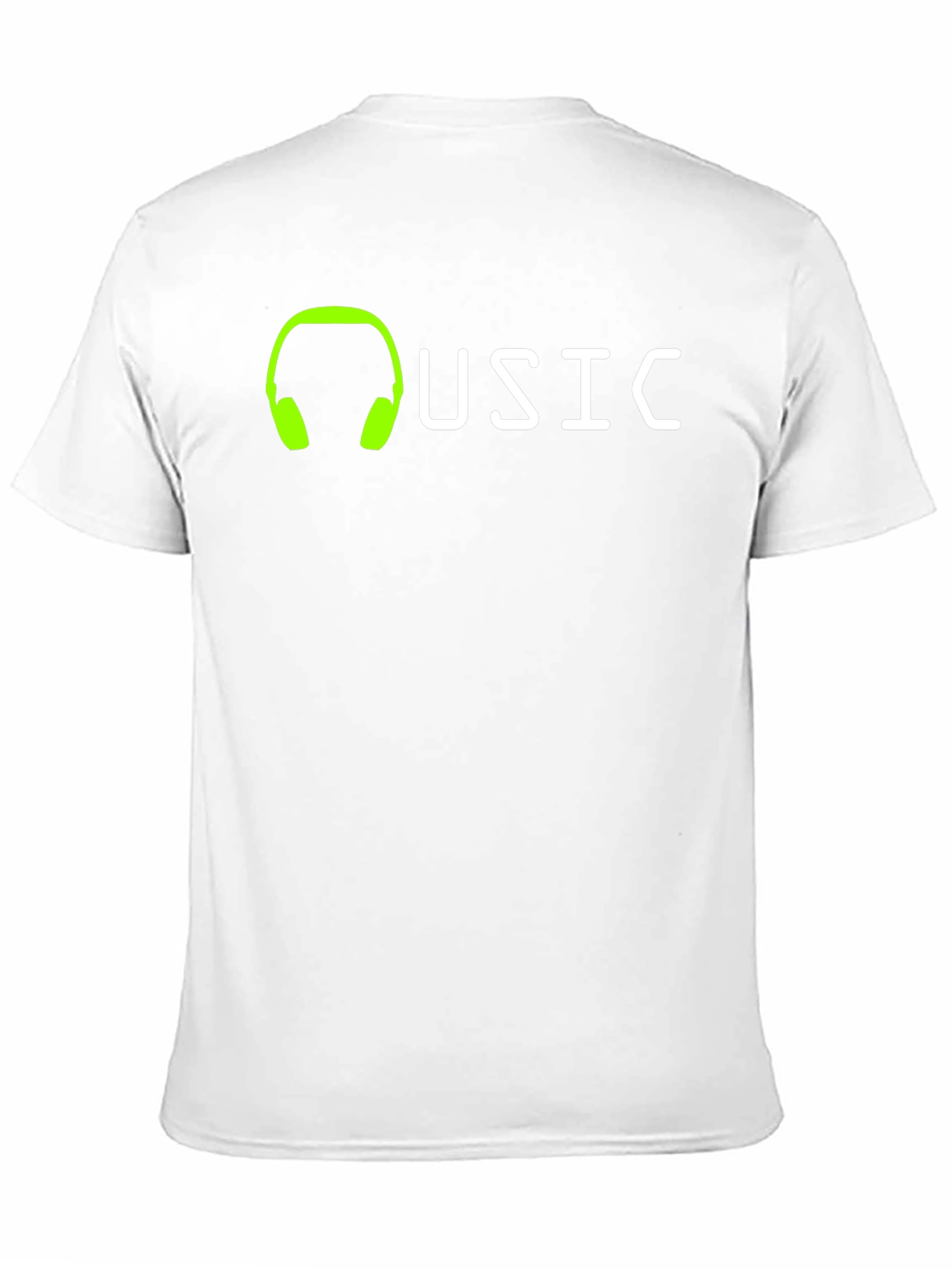 Music Graphic Tee - Black Cotton Comfort