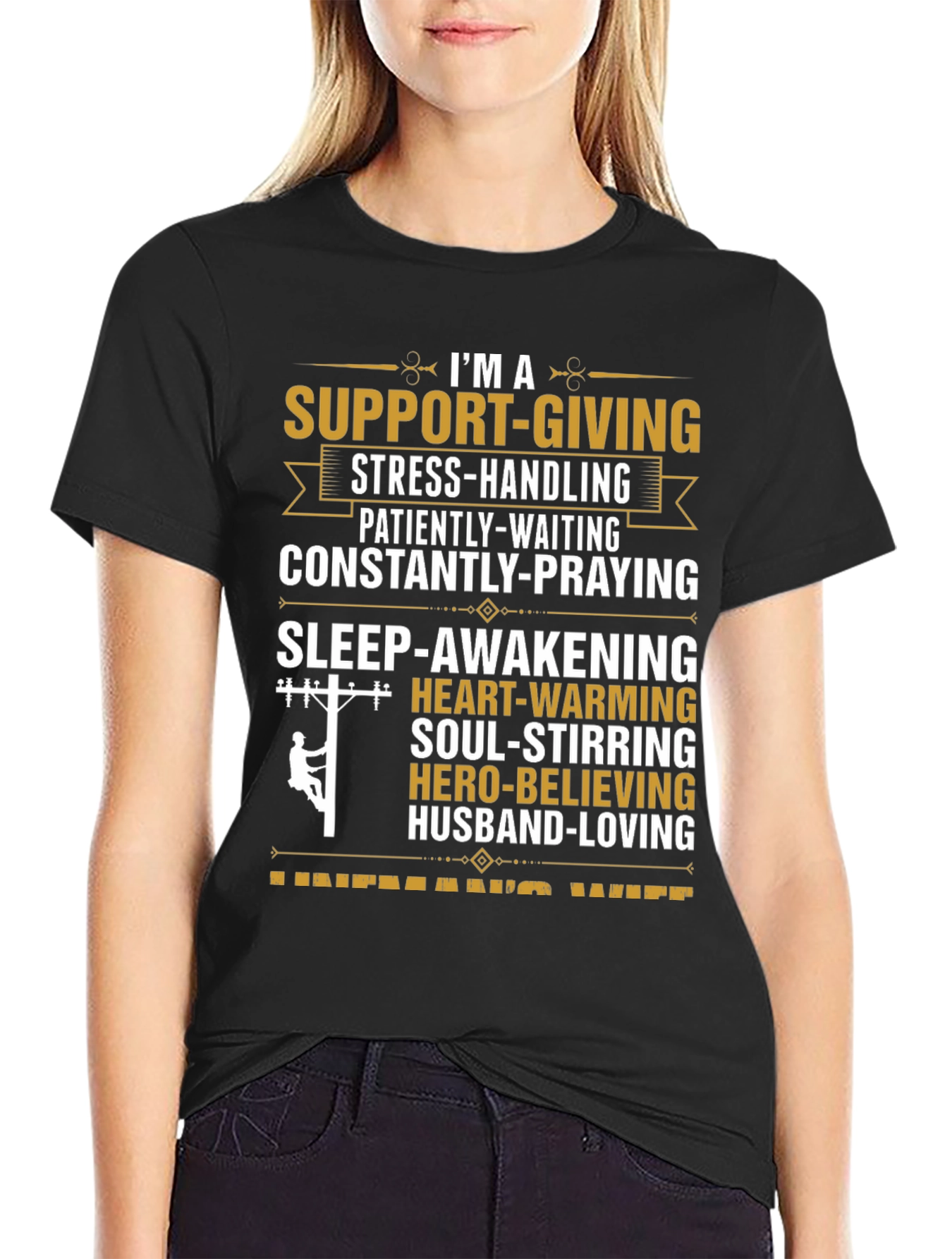 Support Giving Husband T-Shirt