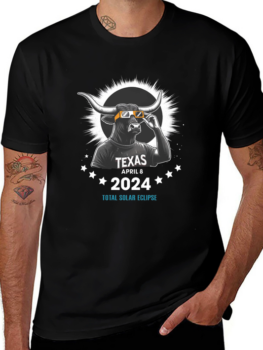 Texas Total Solar Eclipse April 8 2024 T-Shirt