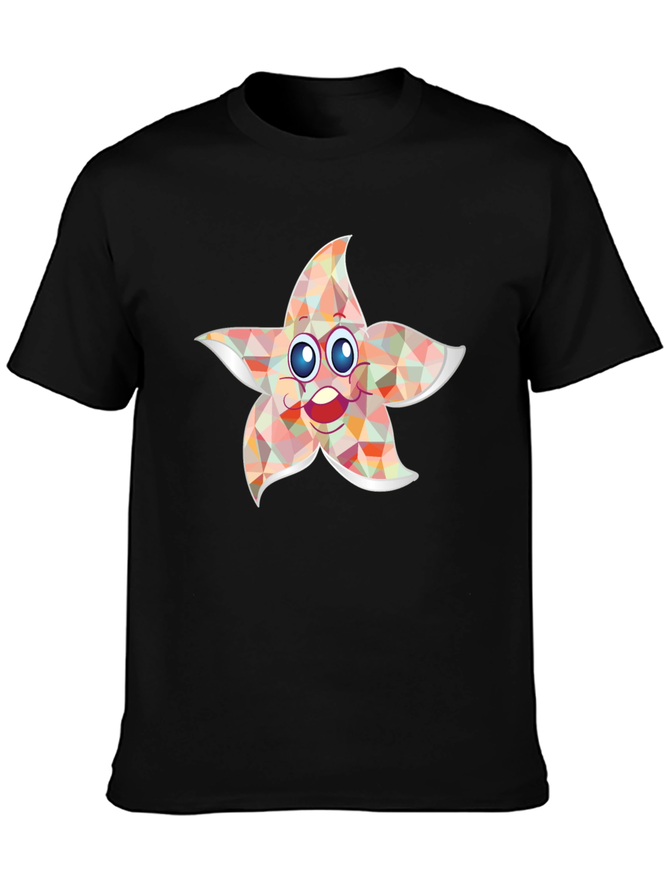 Starfish Graphic Tee - Whimsical Print Shirt