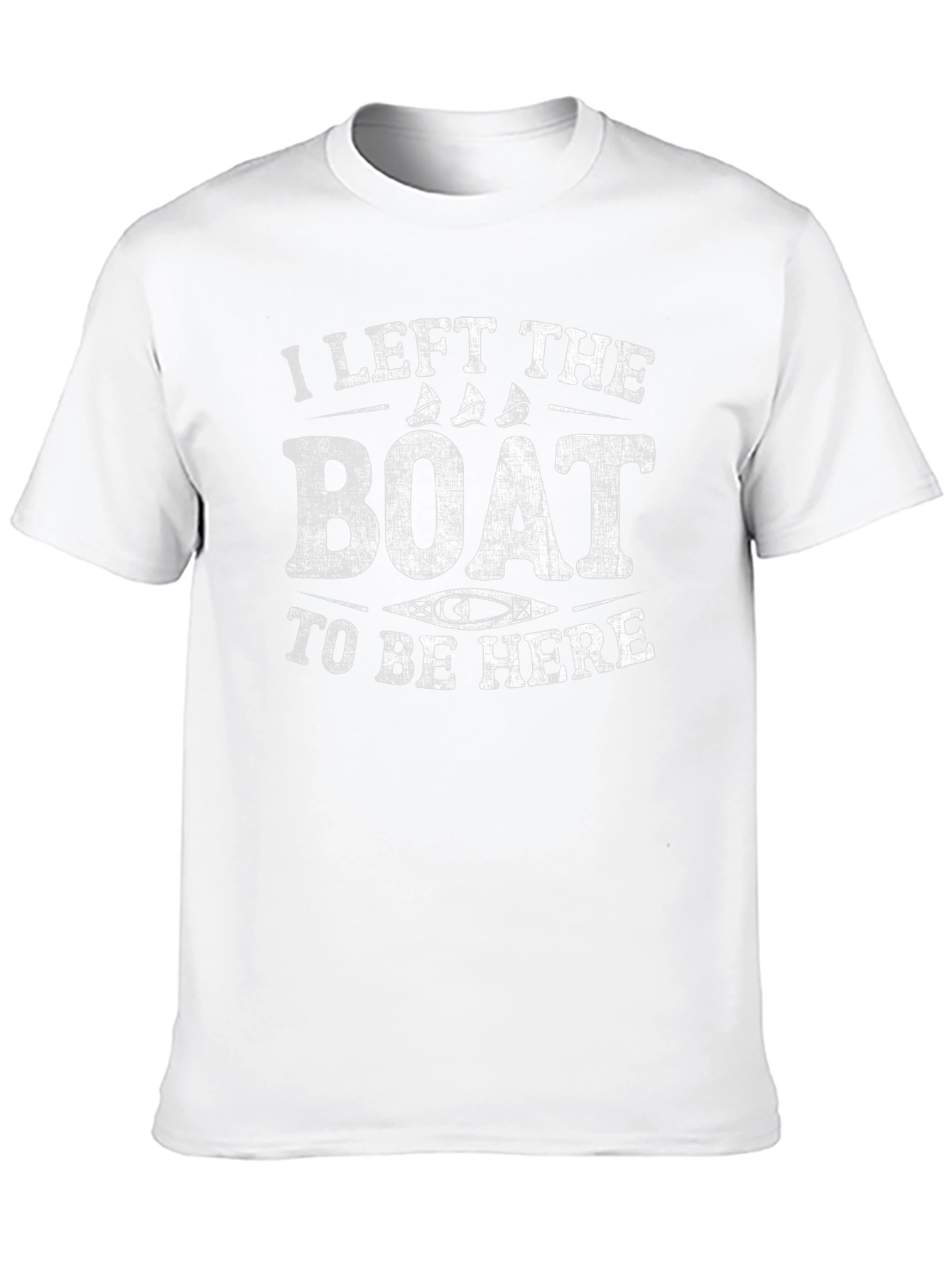 I Left The Boat To Be Here Graphic T-Shirt