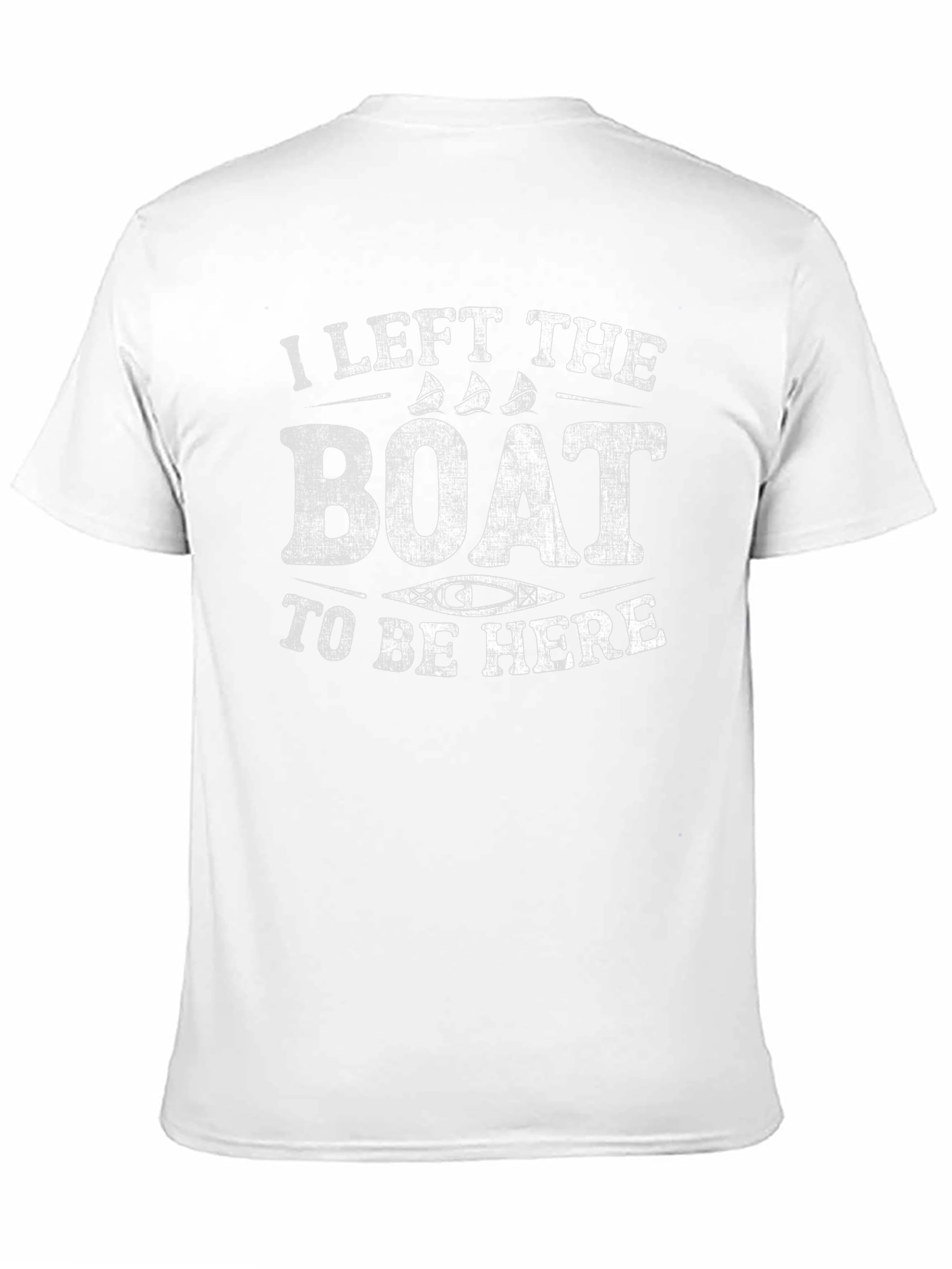 I Left The Boat To Be Here Graphic T-Shirt