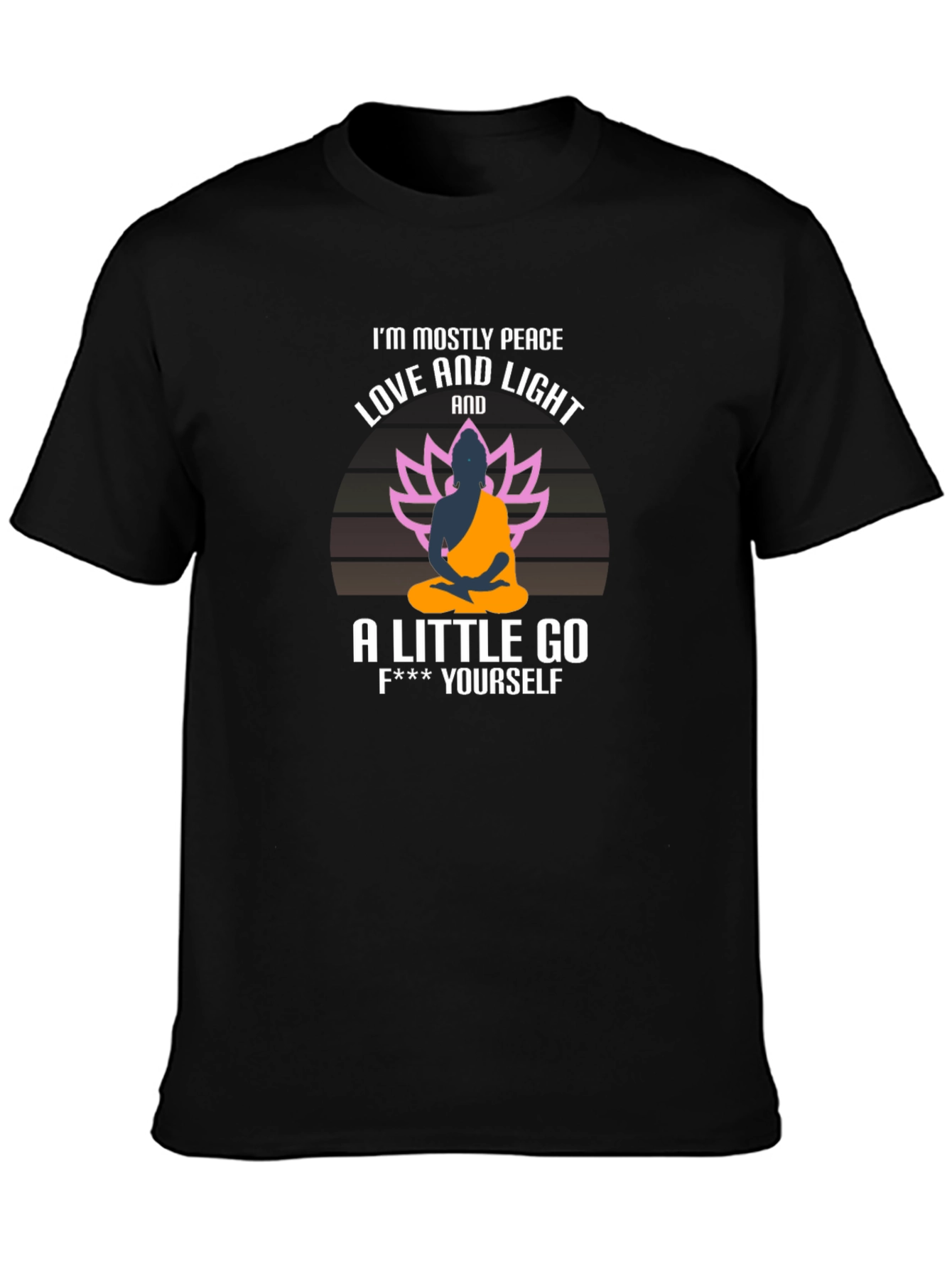 Peace Love and Light Funny T-Shirt
