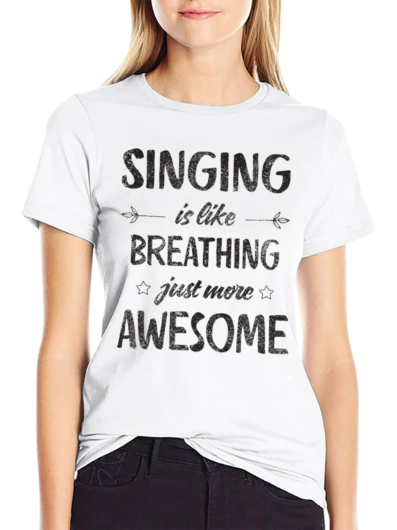 Singing is Like Breathing T-Shirt