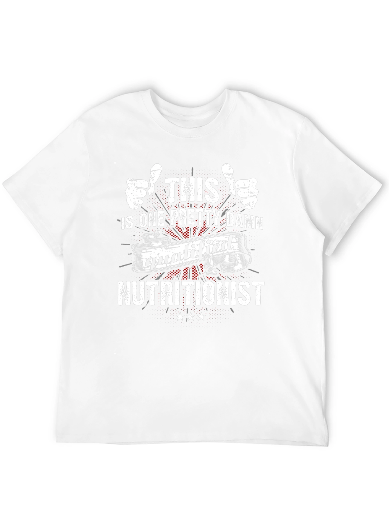 Qualified Nutritionist Graphic T-Shirt