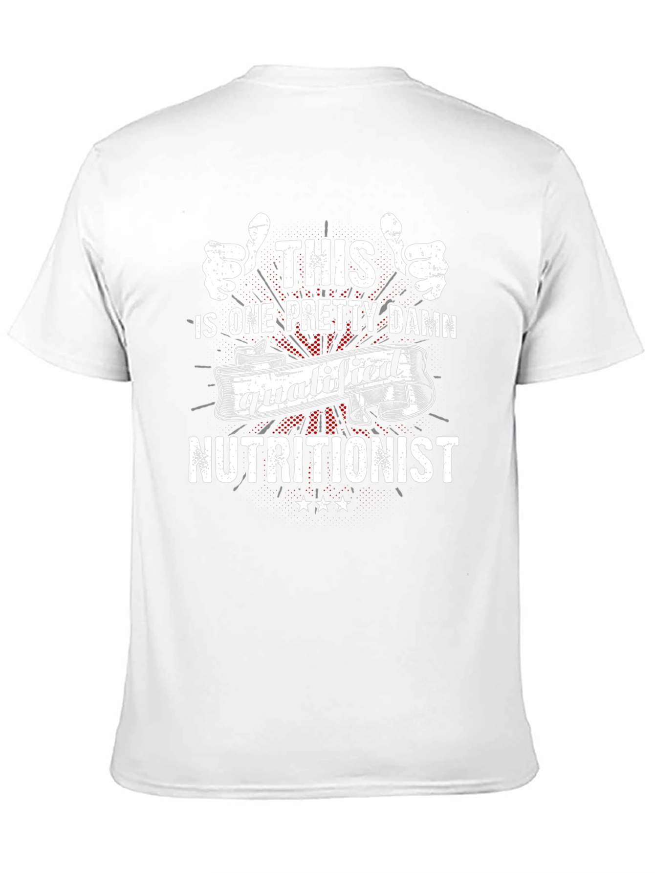 Qualified Nutritionist Graphic T-Shirt