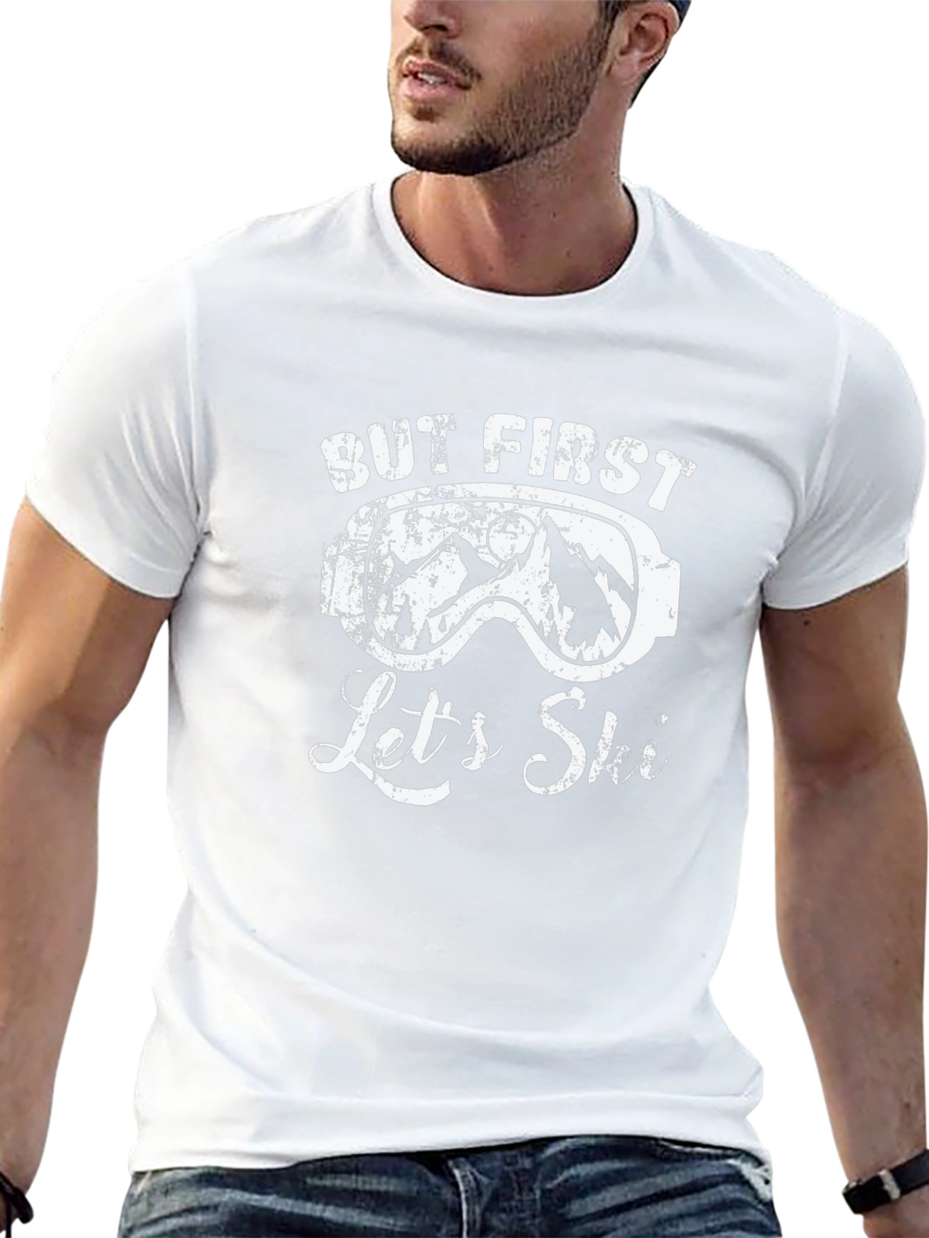 But First Lets Ski T-Shirt