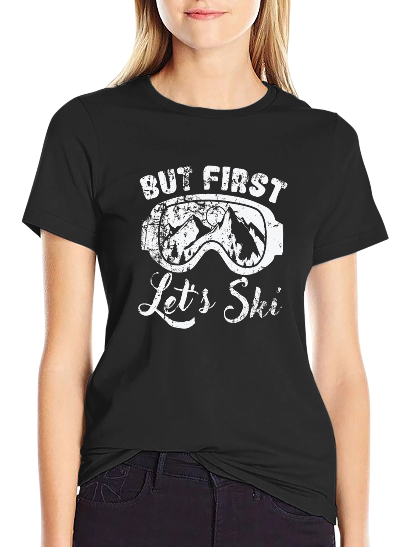 But First Lets Ski T-Shirt