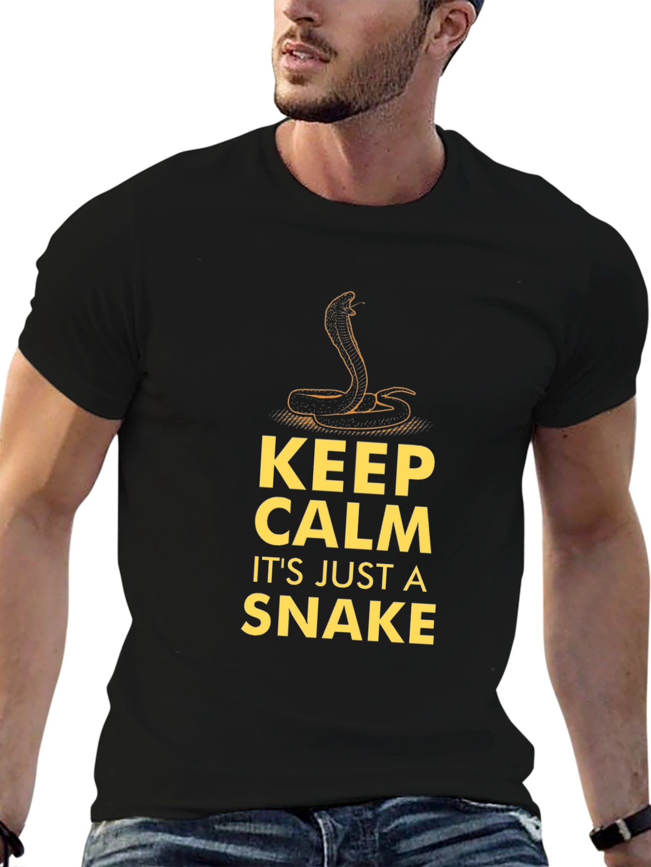 Keep Calm Its Just a Snake T-Shirt