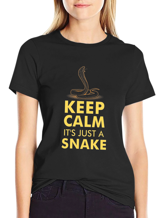 Keep Calm Its Just a Snake T-Shirt
