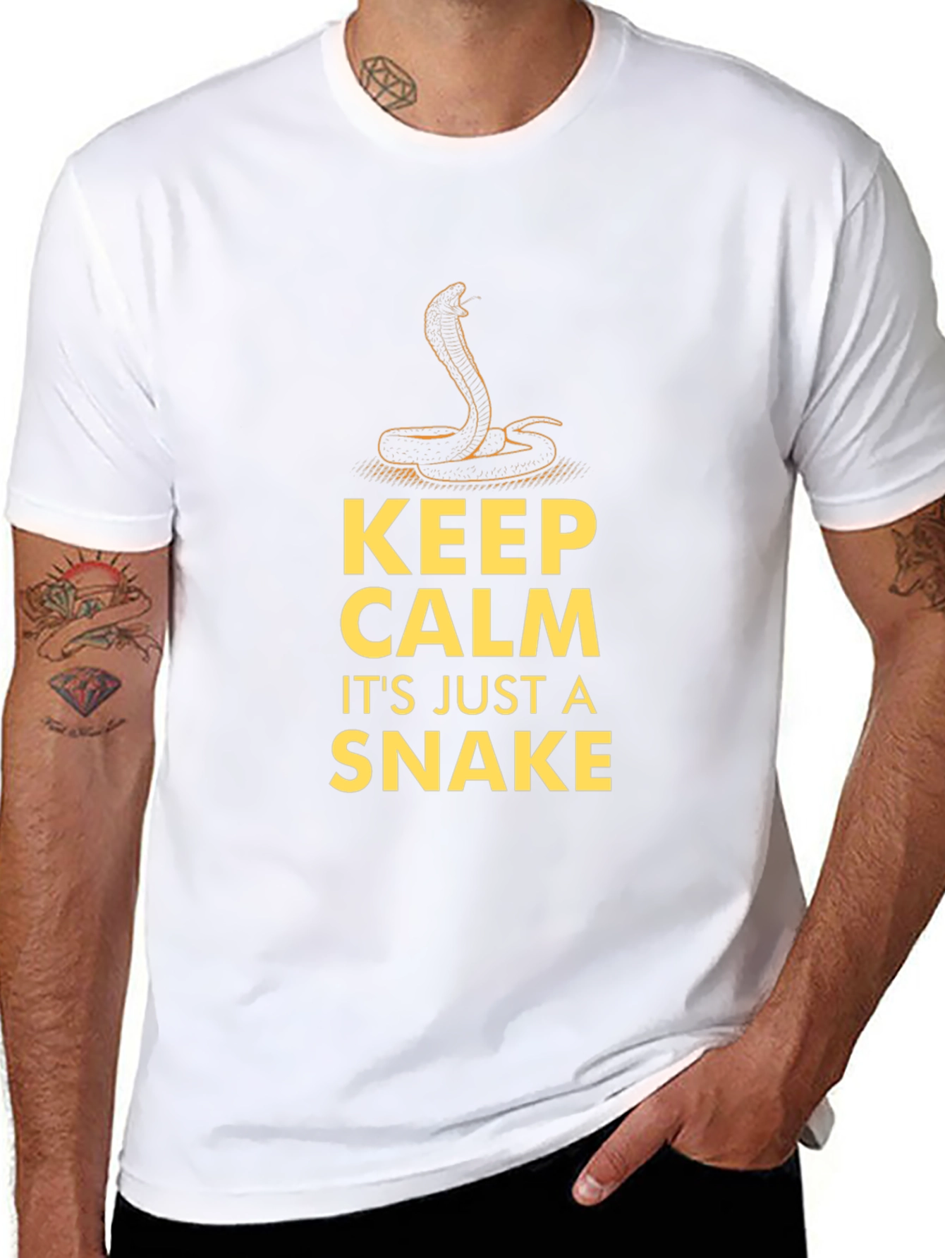 Keep Calm Its Just a Snake T-Shirt