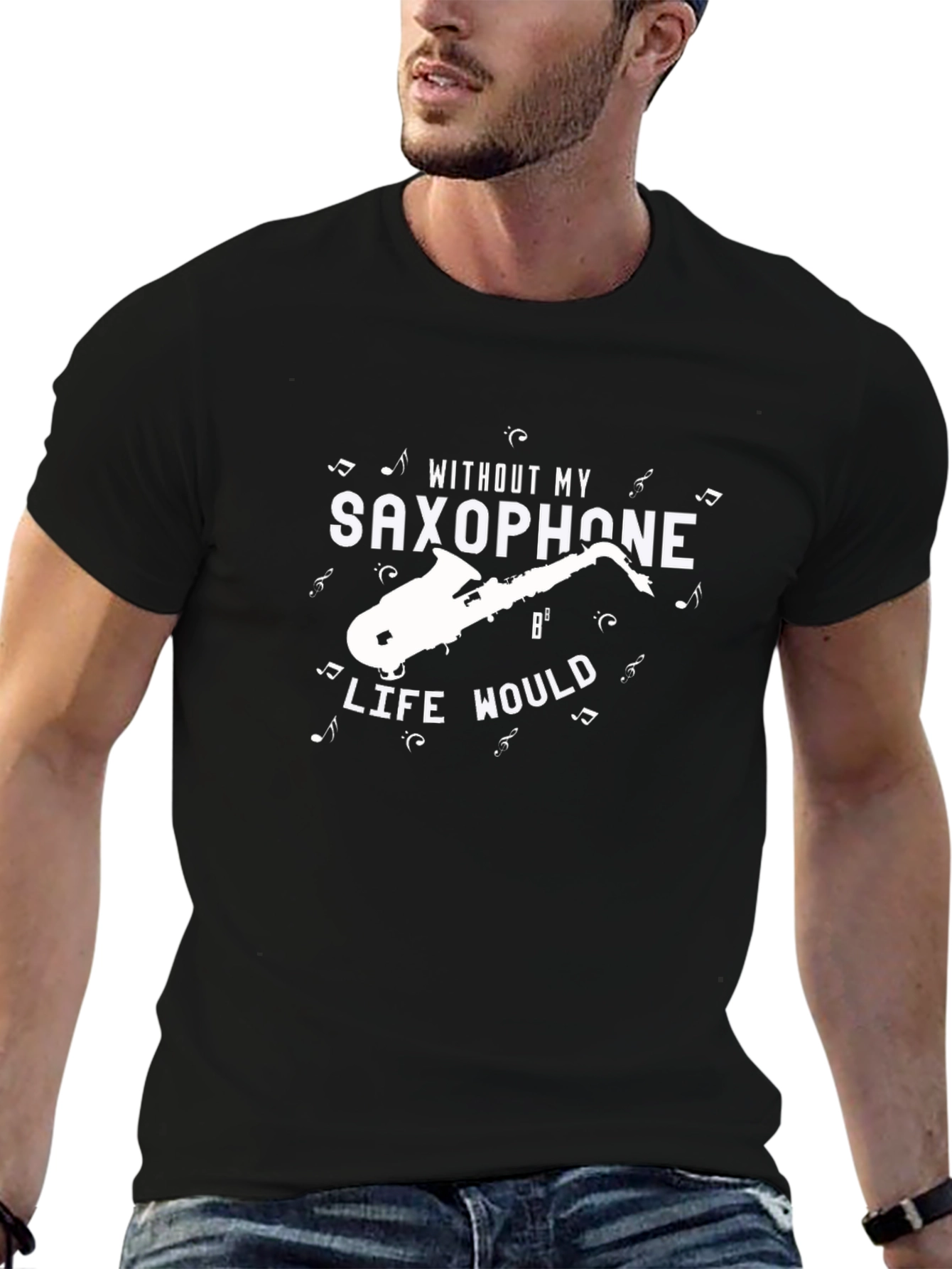 Saxophone Life T-Shirt - Music Lover Tee