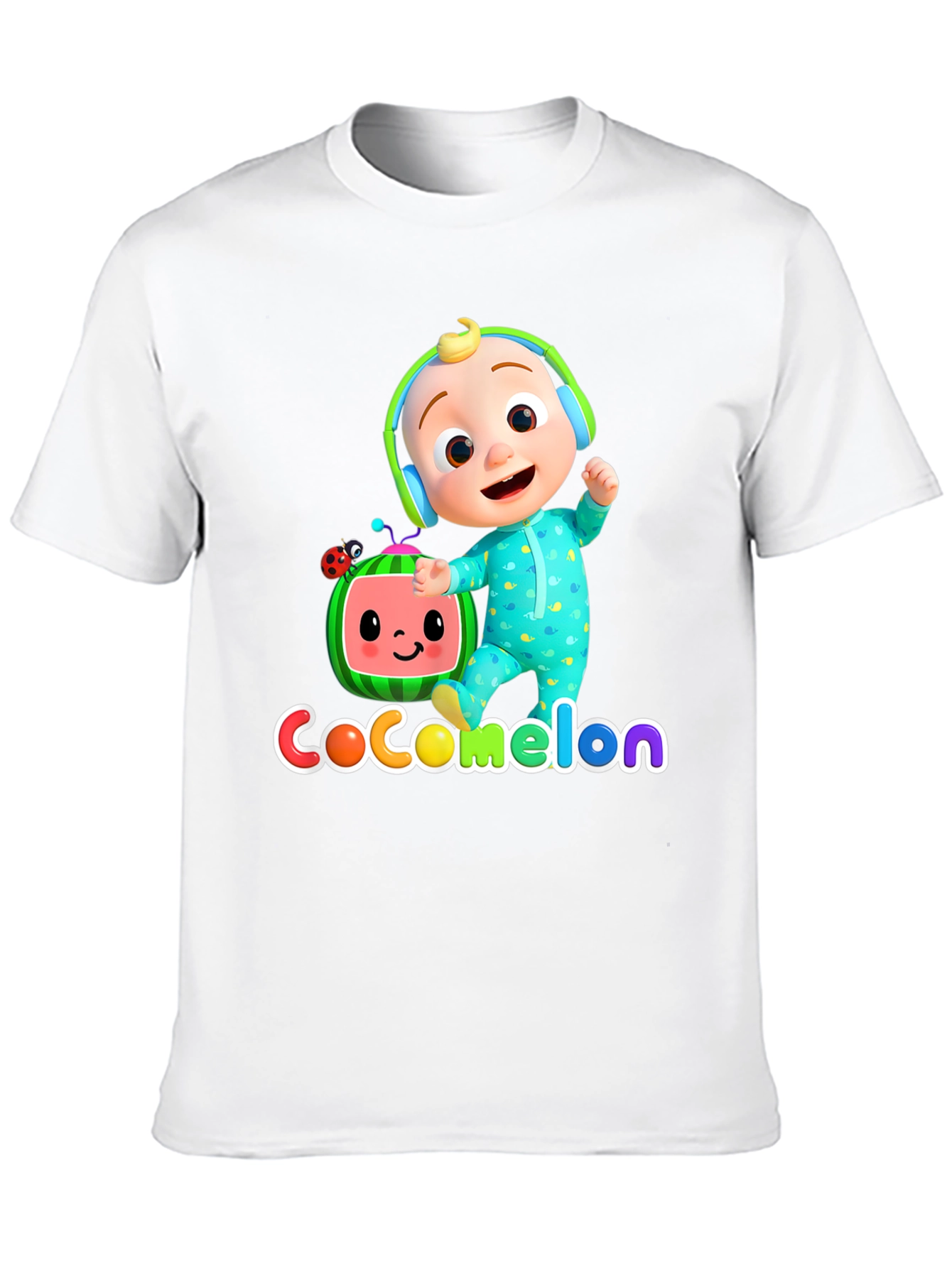 Cocomelon Black Graphic Tee