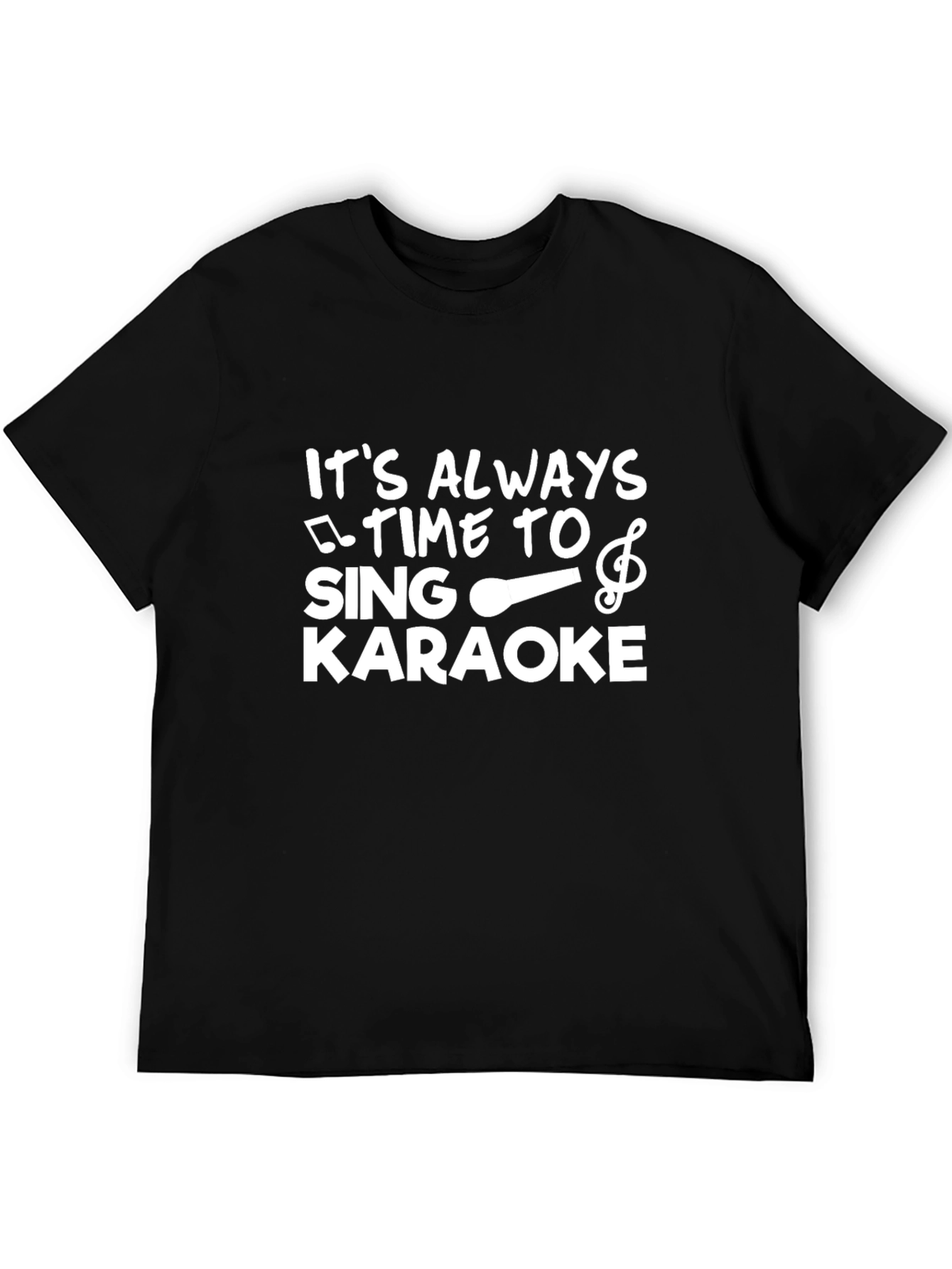 Karaoke Time Graphic T-Shirt - Sing Your Heart Out!
