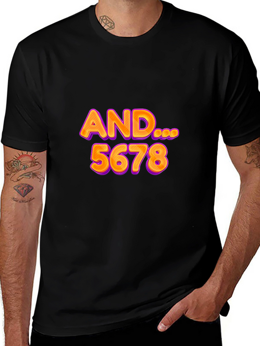 Dance Crew AND...5678 T-Shirt - Black