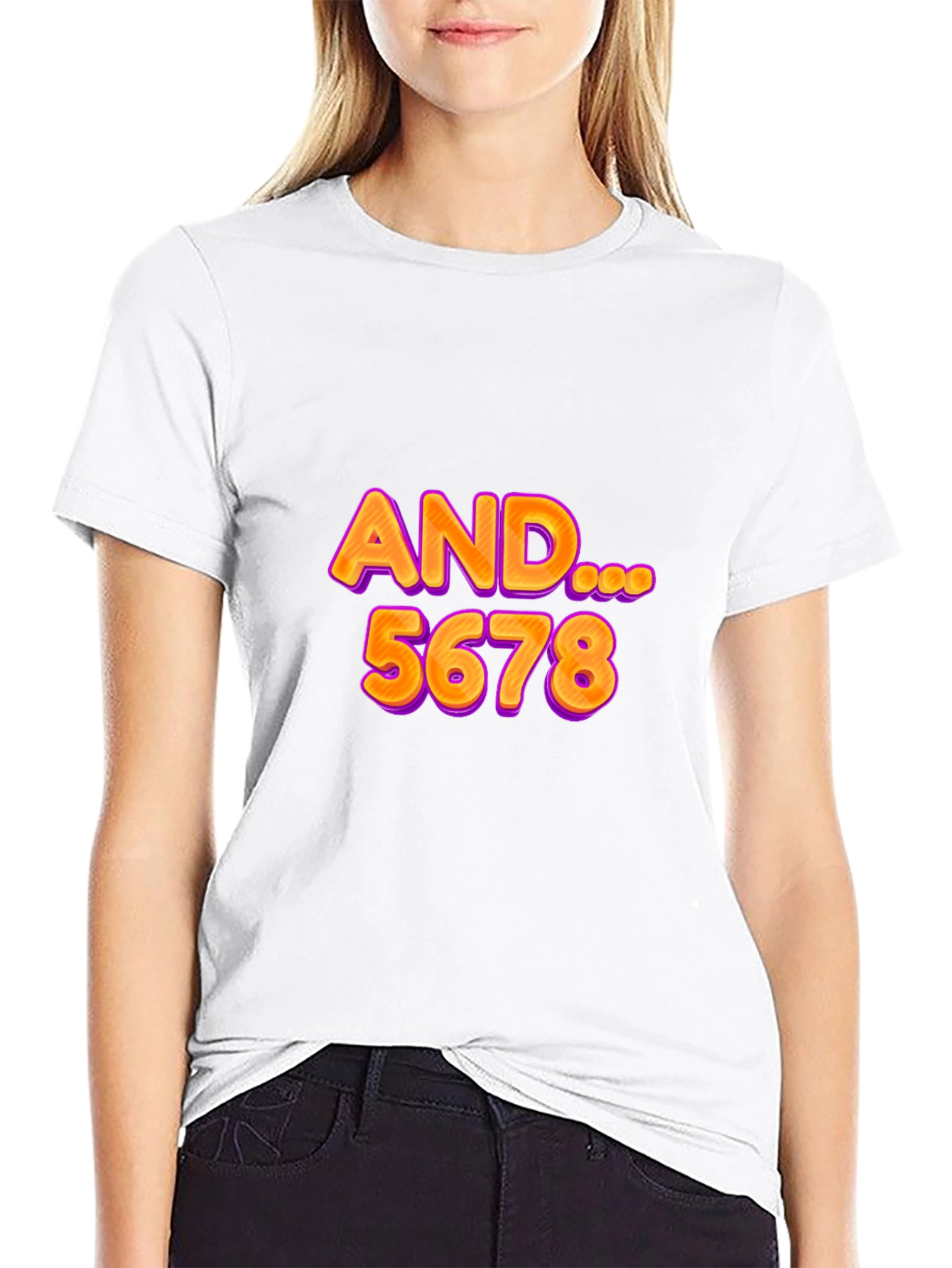 Dance Crew AND...5678 T-Shirt - Black